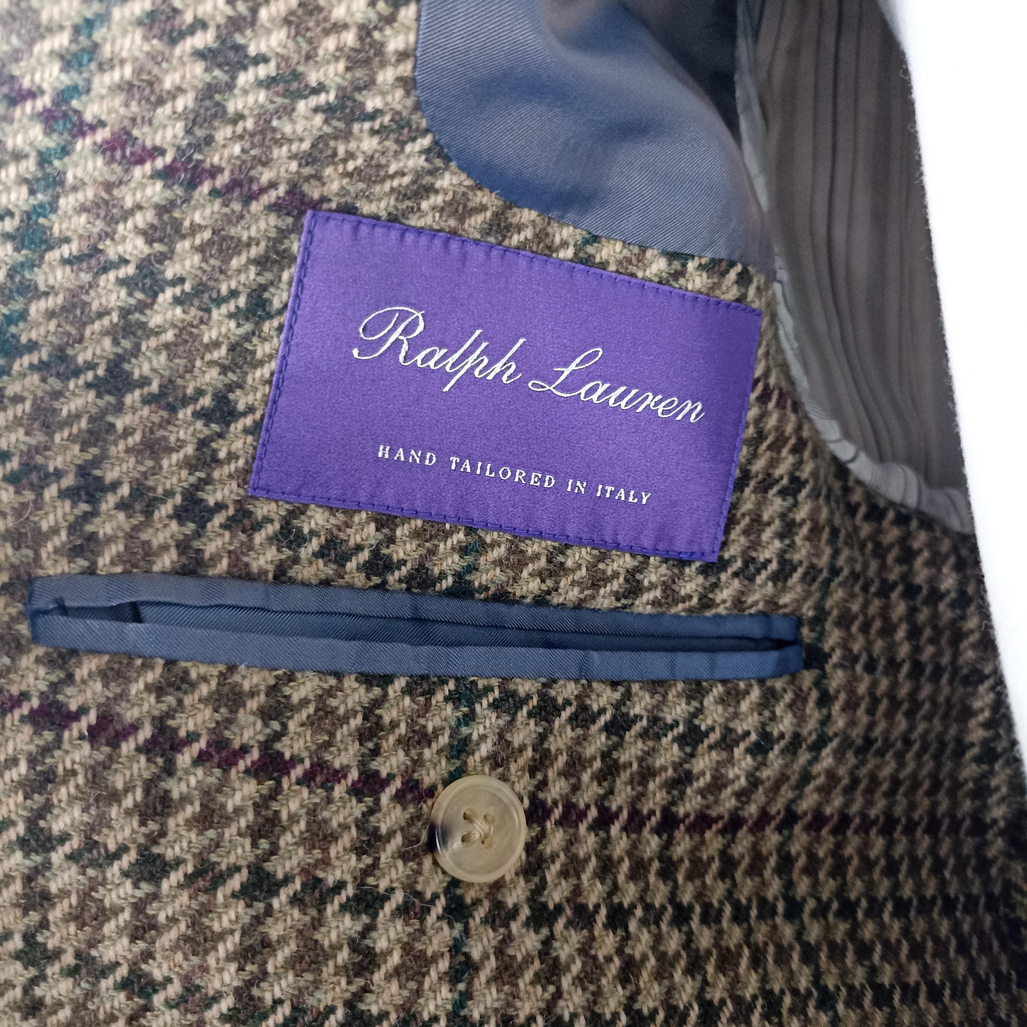Veste pied-de-poule Ralph Lauren Purple Label