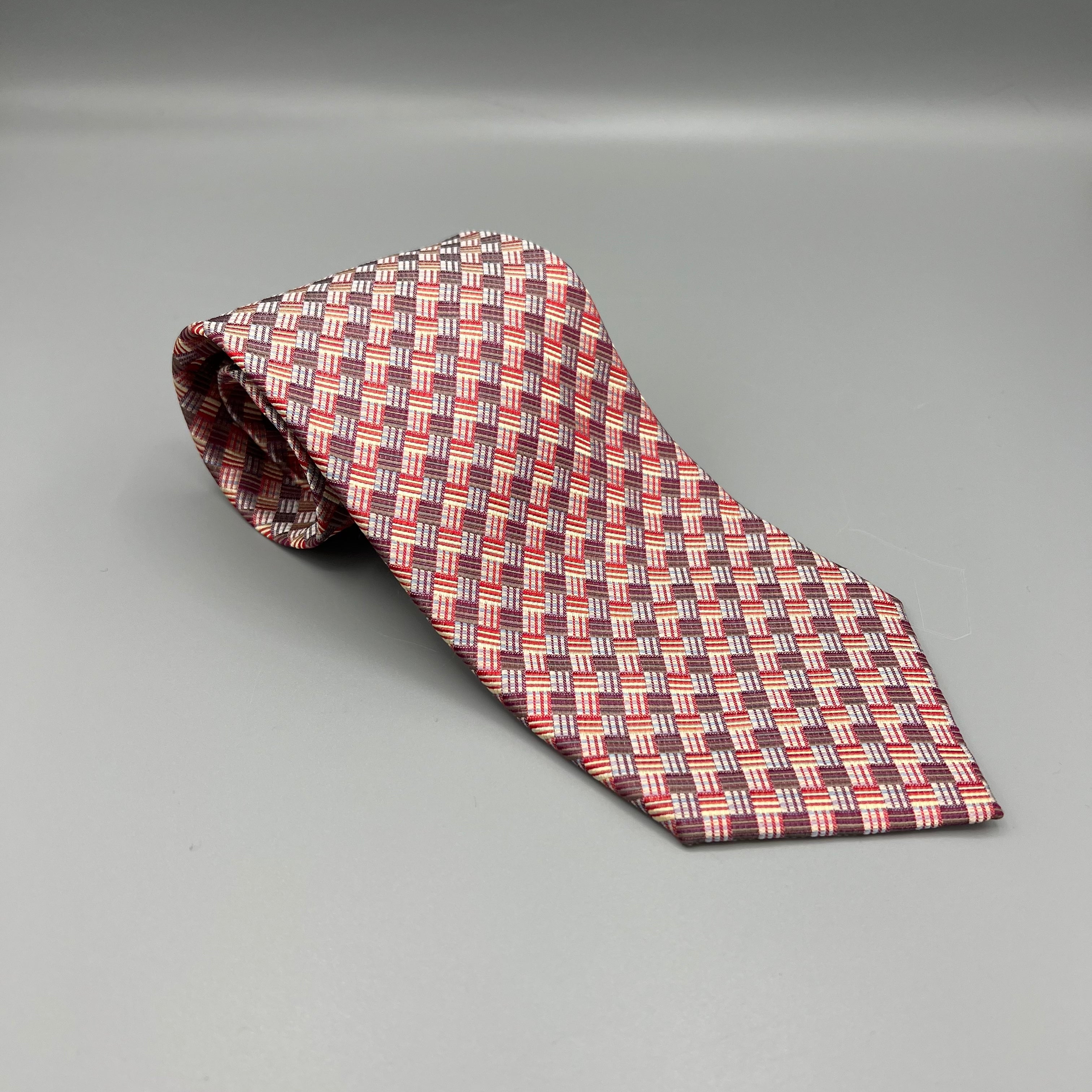 Cravate à carreaux Zilli