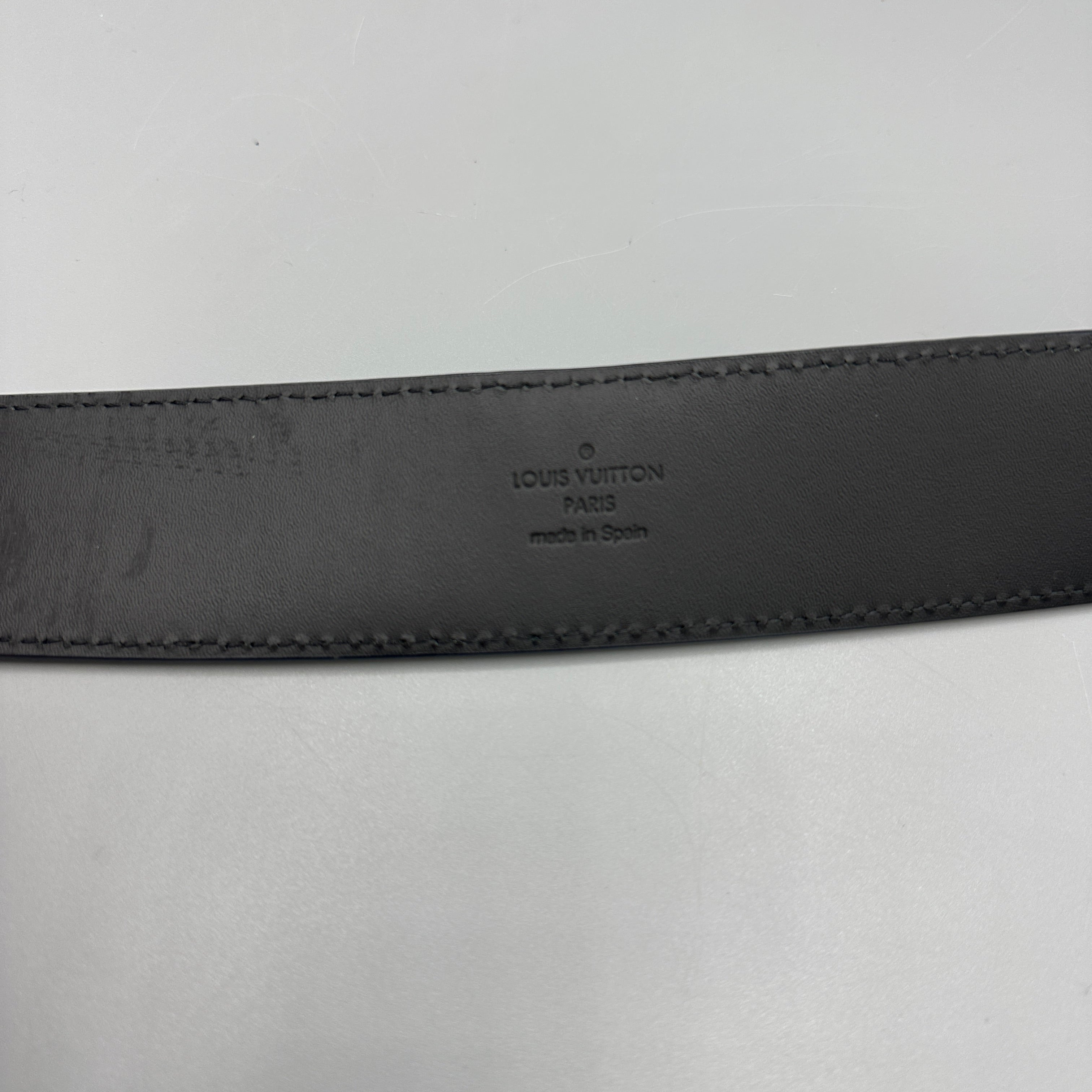 Ceinture damier Louis Vuitton