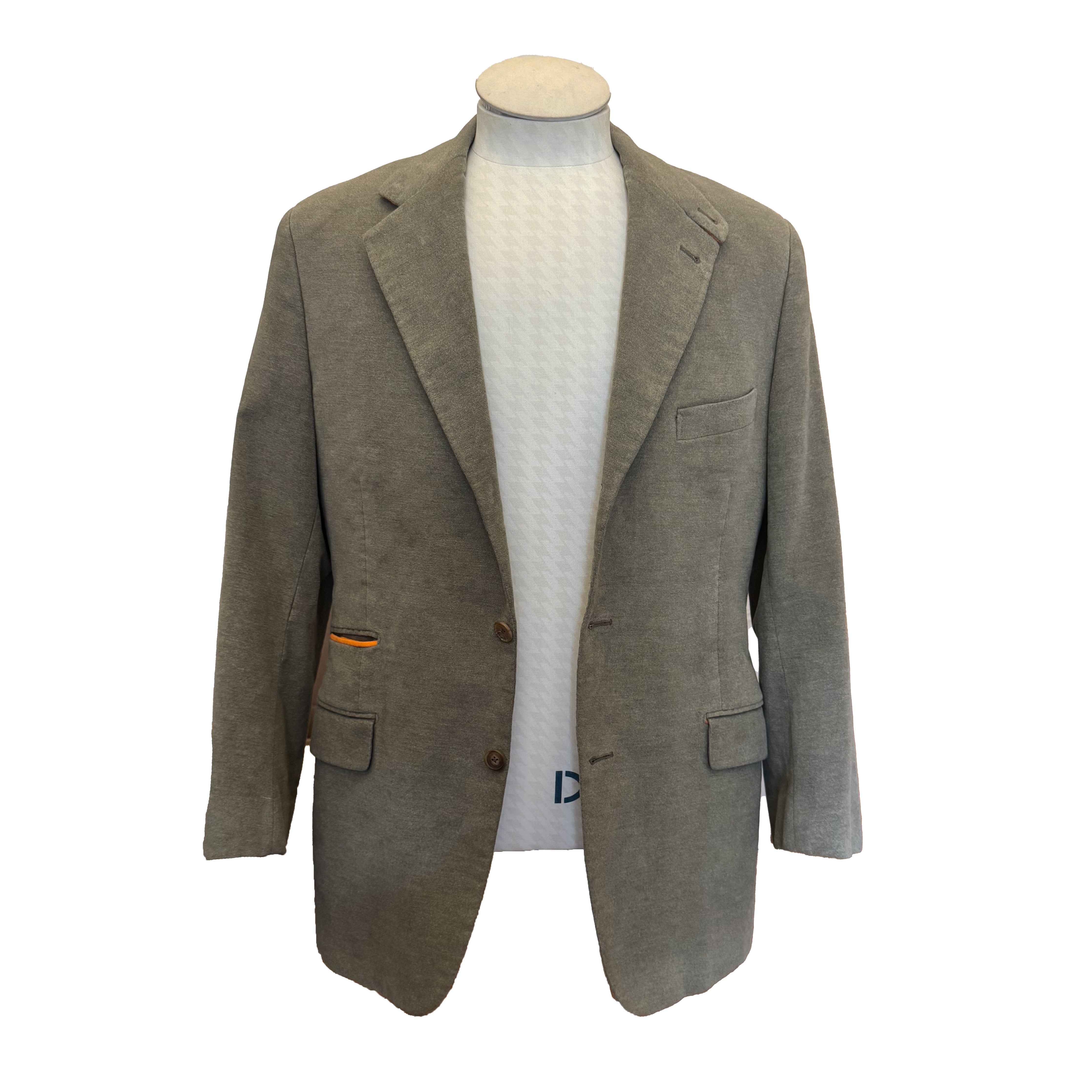 Costume 2 pièces Hermès gris taupe