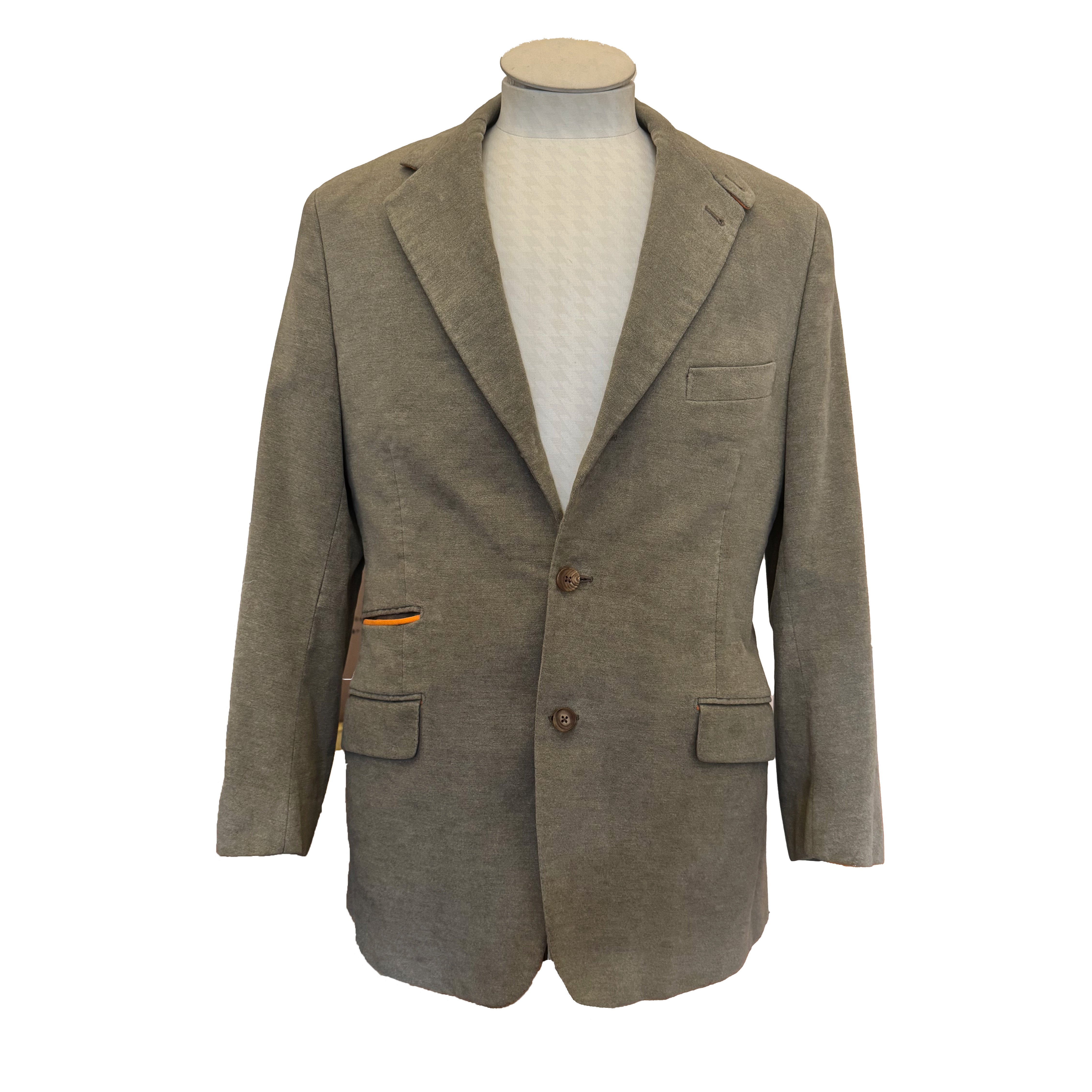 Costume 2 pièces Hermès gris taupe