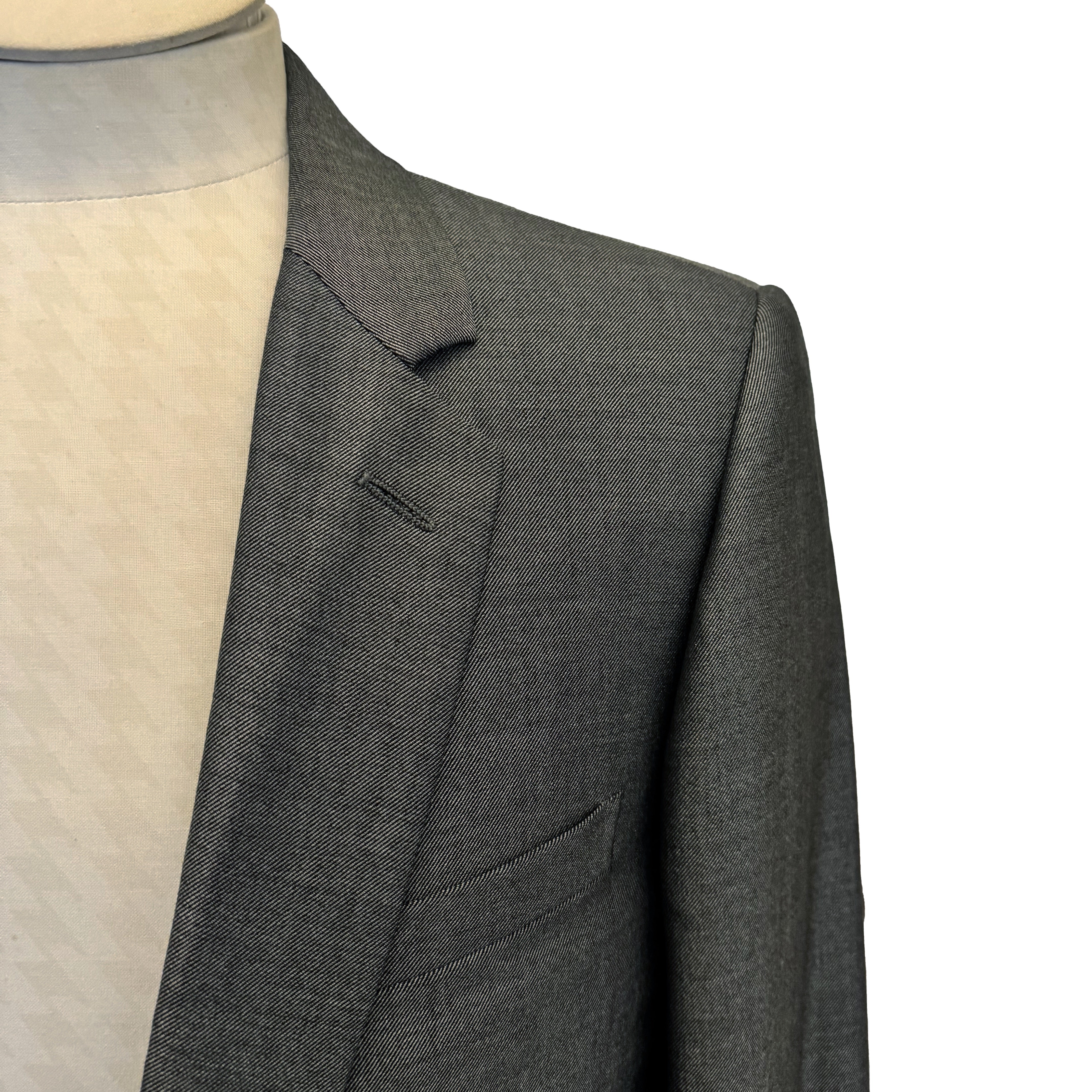 Costume 2 pièces Dior gris acier