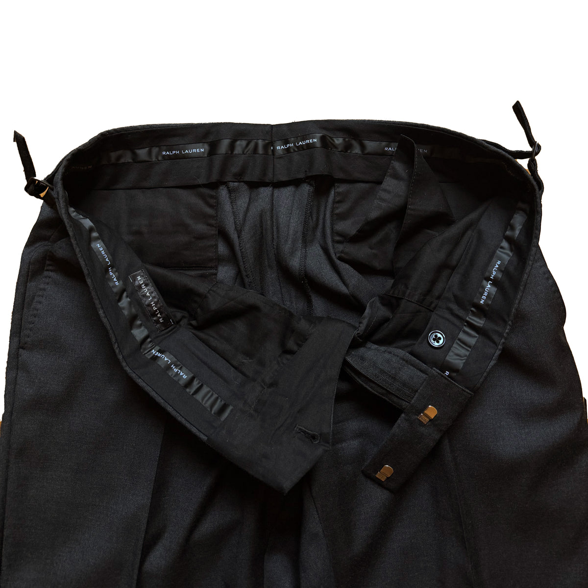 Costume 3 pièces Ralph Lauren Black Label gris anthracite