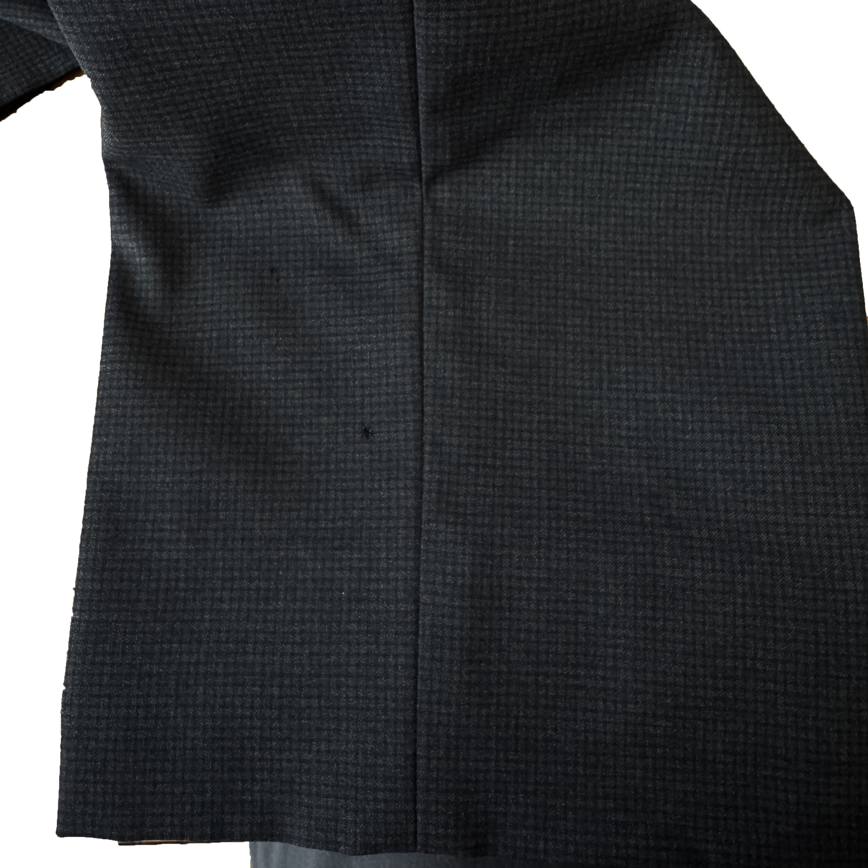 Costume 2 pièces Dior gris anthracite à micro carreaux