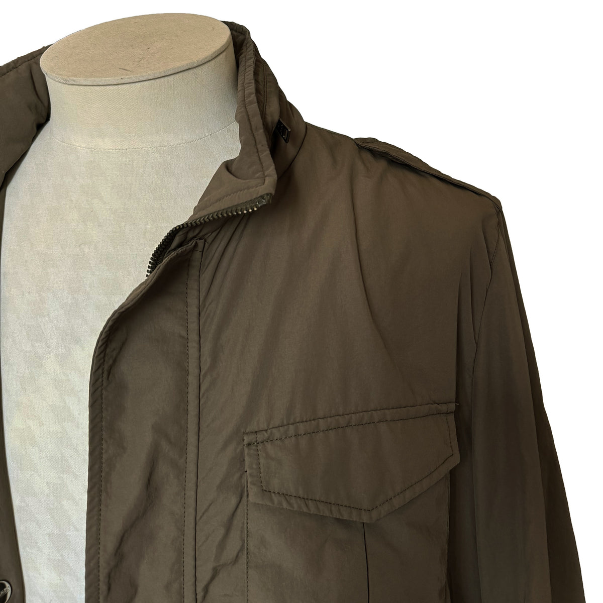 Veste saharienne légère Herno taupe