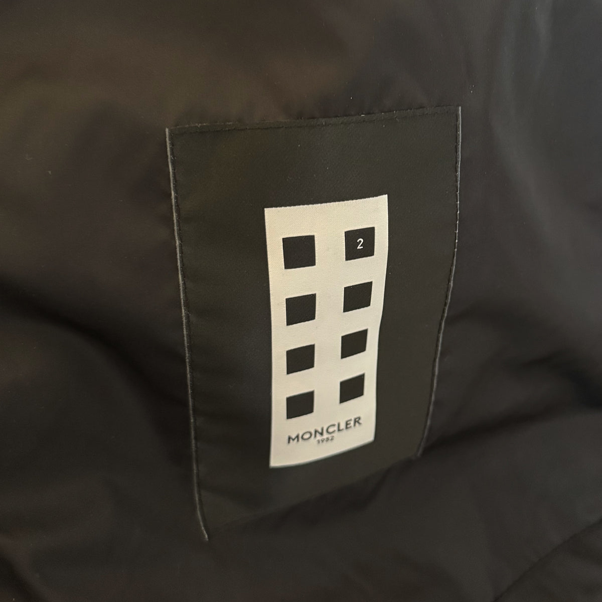 Veste légère Moncler Genius 2 Moncler 1952 noire