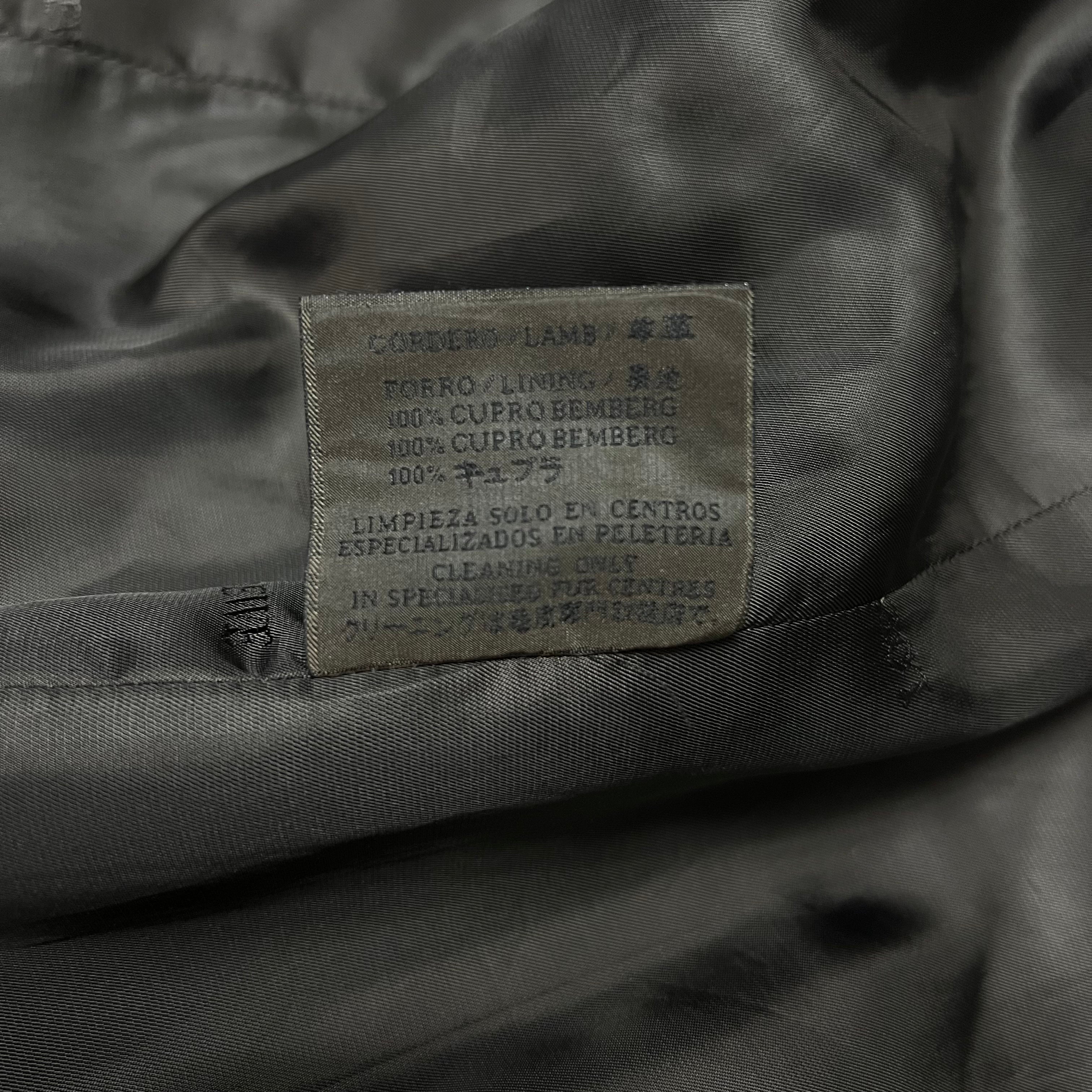 Manteau en cuir Loewe
