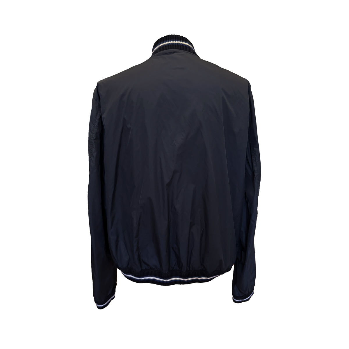 Blouson bomber Moncler bleu marine