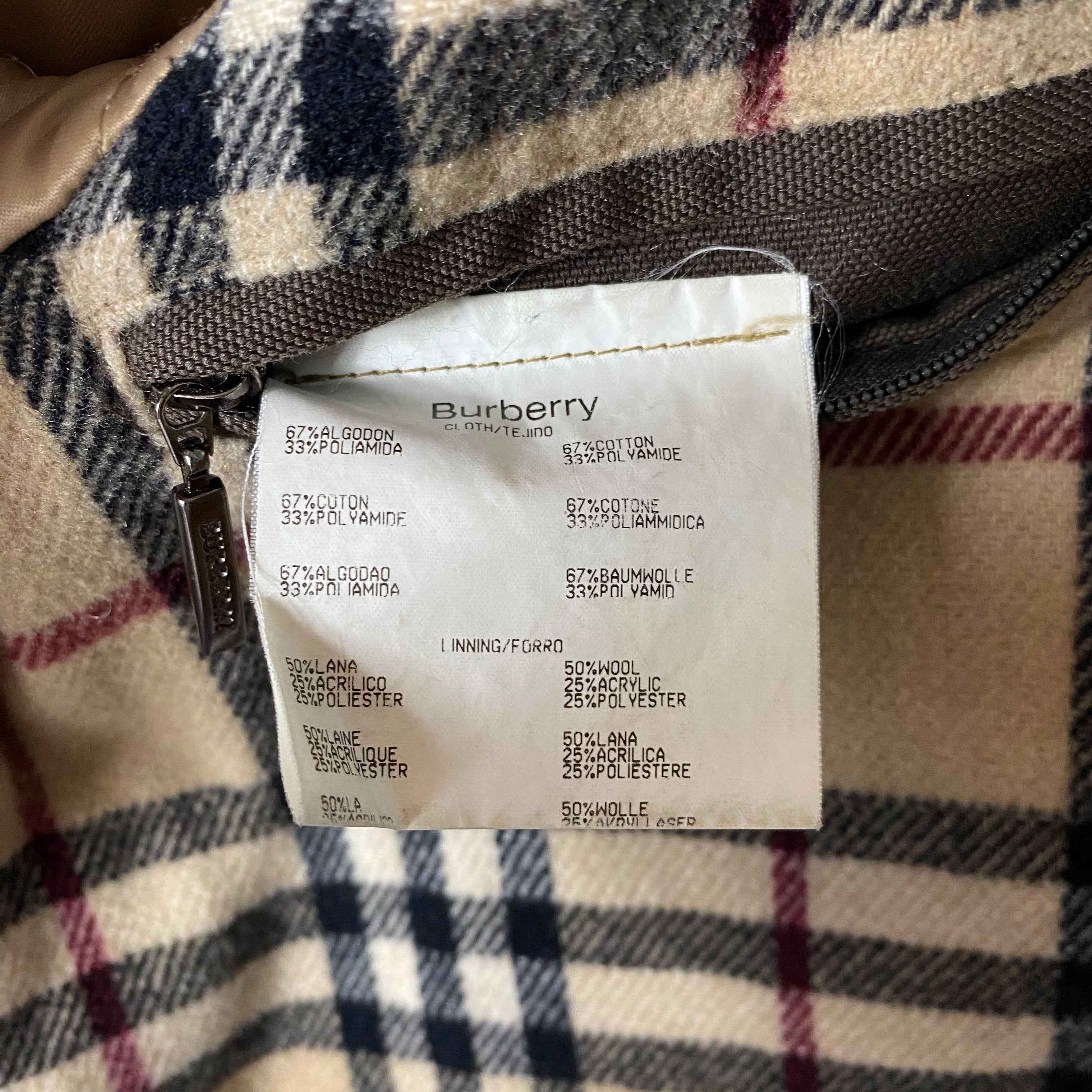 Manteau marron Burberry
