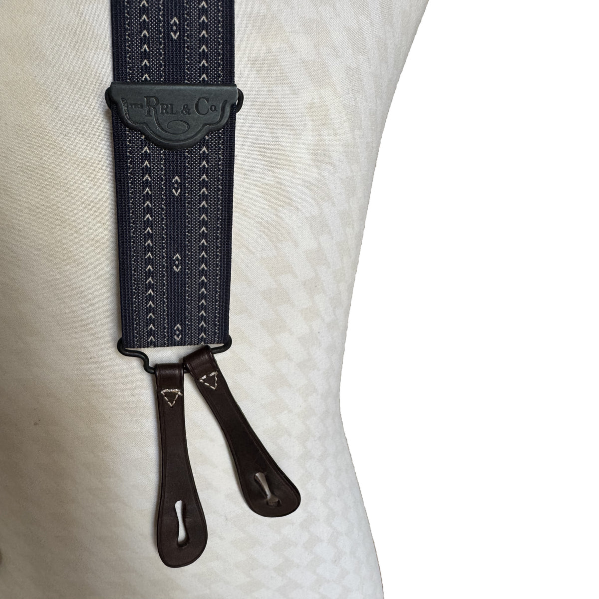 Bretelles RLL Double RL Ralph Lauren bleu marine