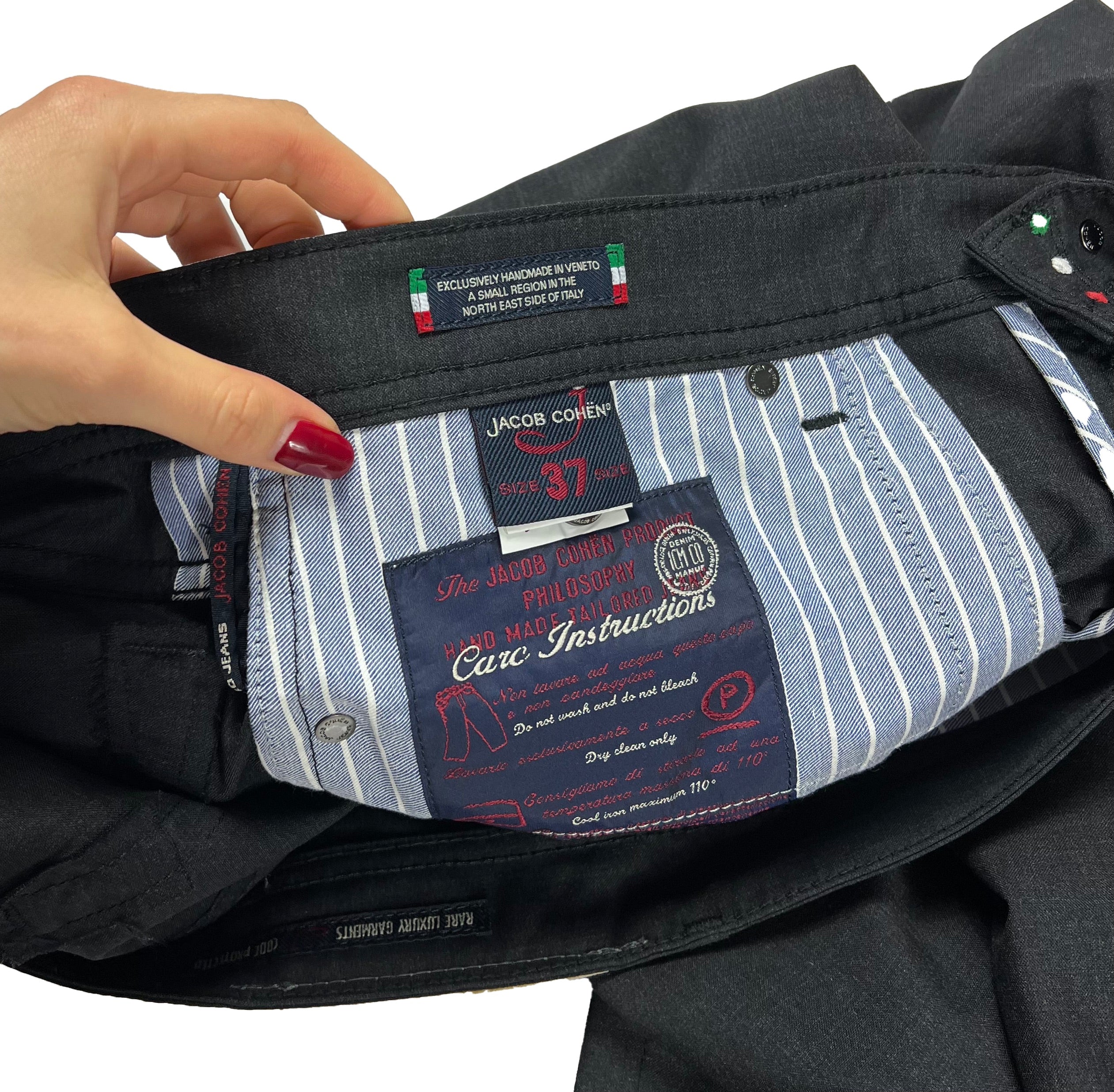 Pantalon anthracite Jacob Cohen