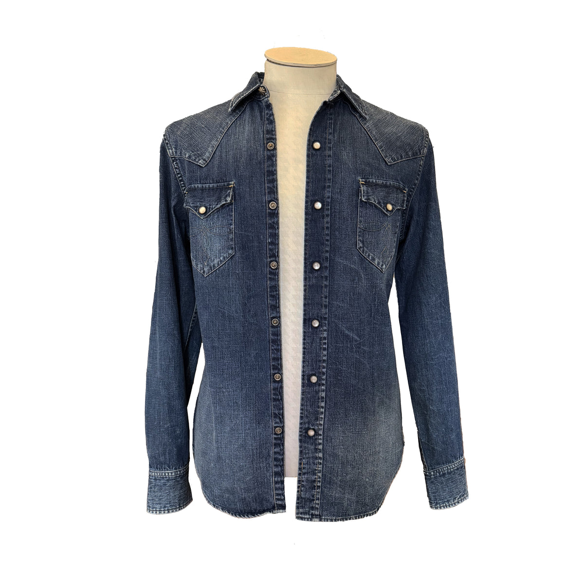 Chemise western RLL Ralph Lauren en jean