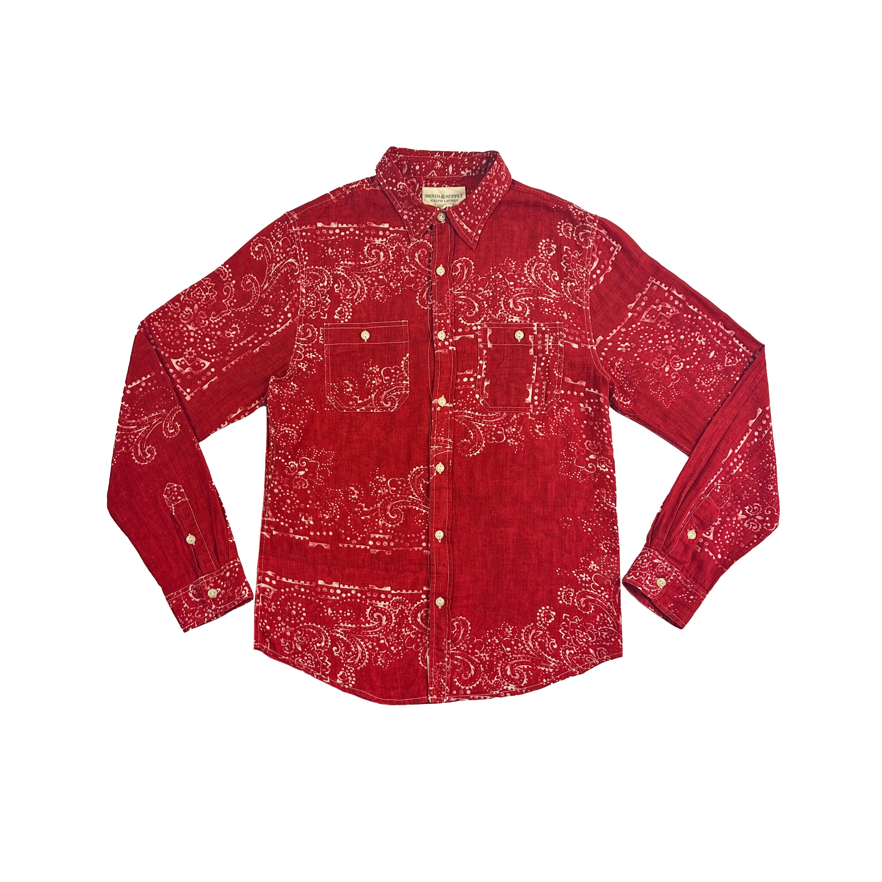 Chemise rouge Denim & Supply Ralph Lauren