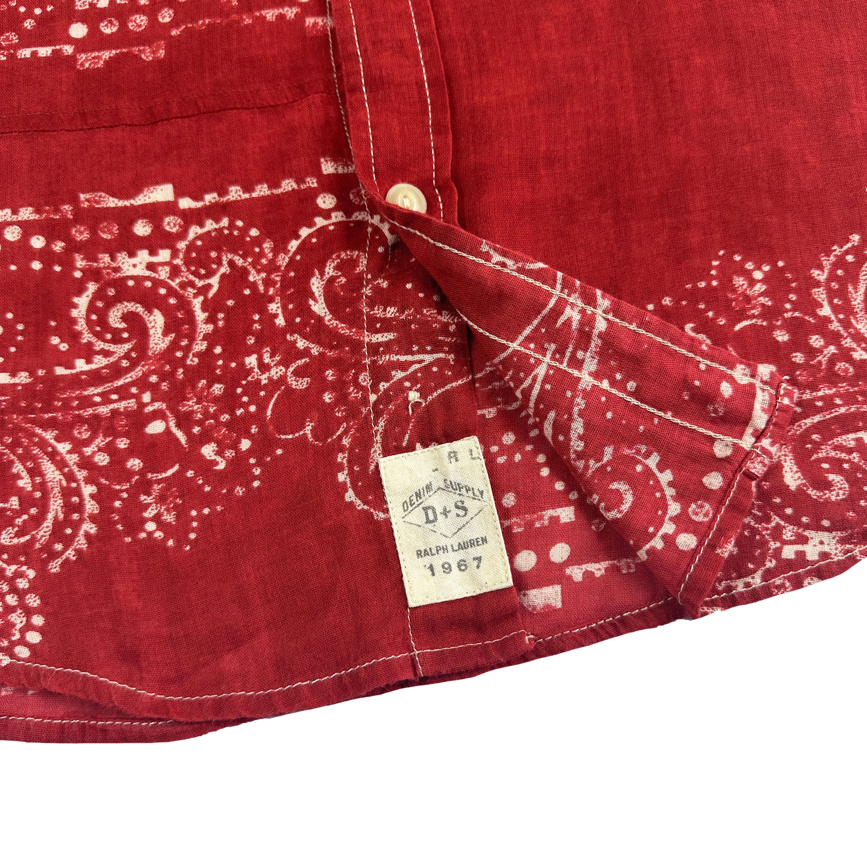 Chemise rouge Denim & Supply Ralph Lauren
