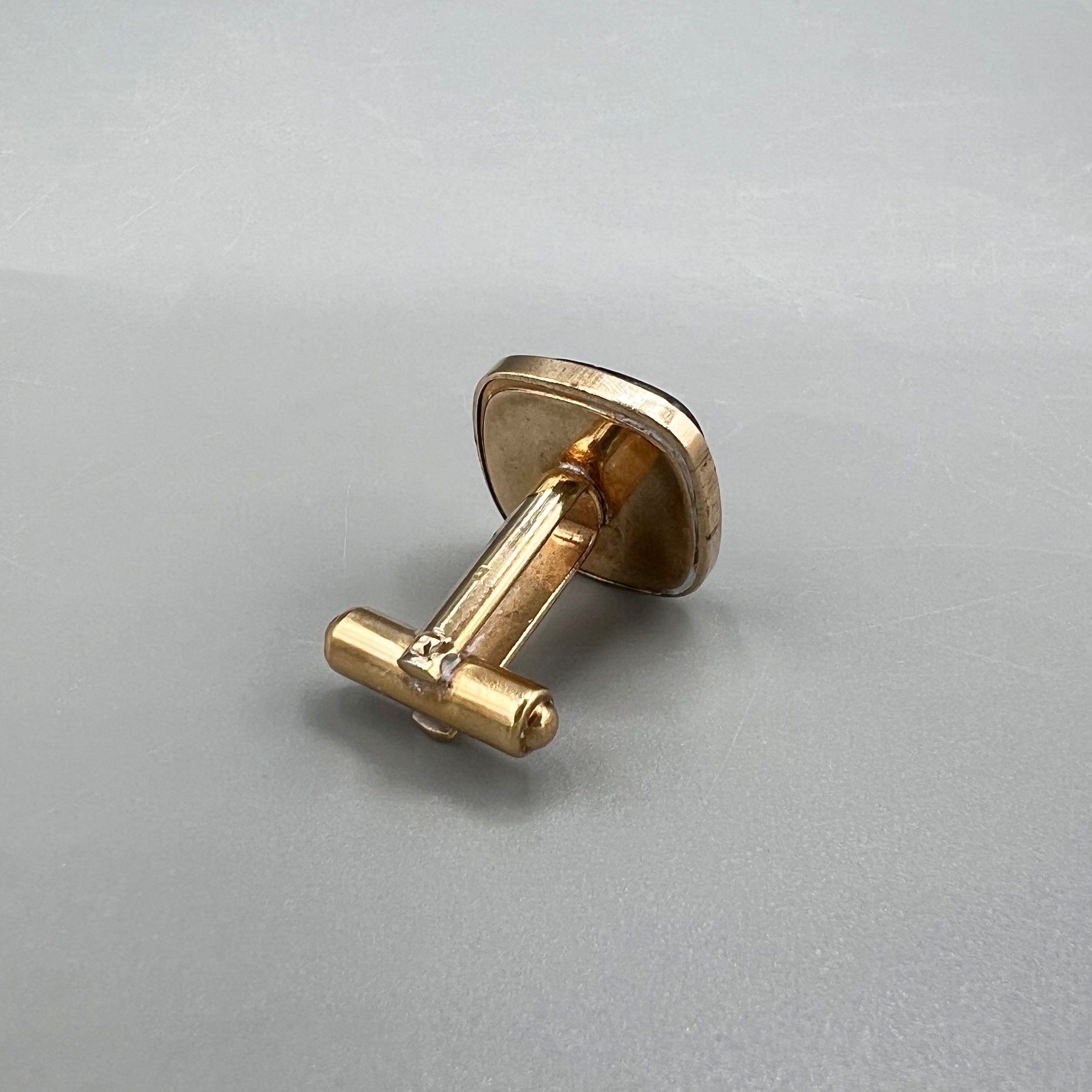 Boutons de manchette pierre noire