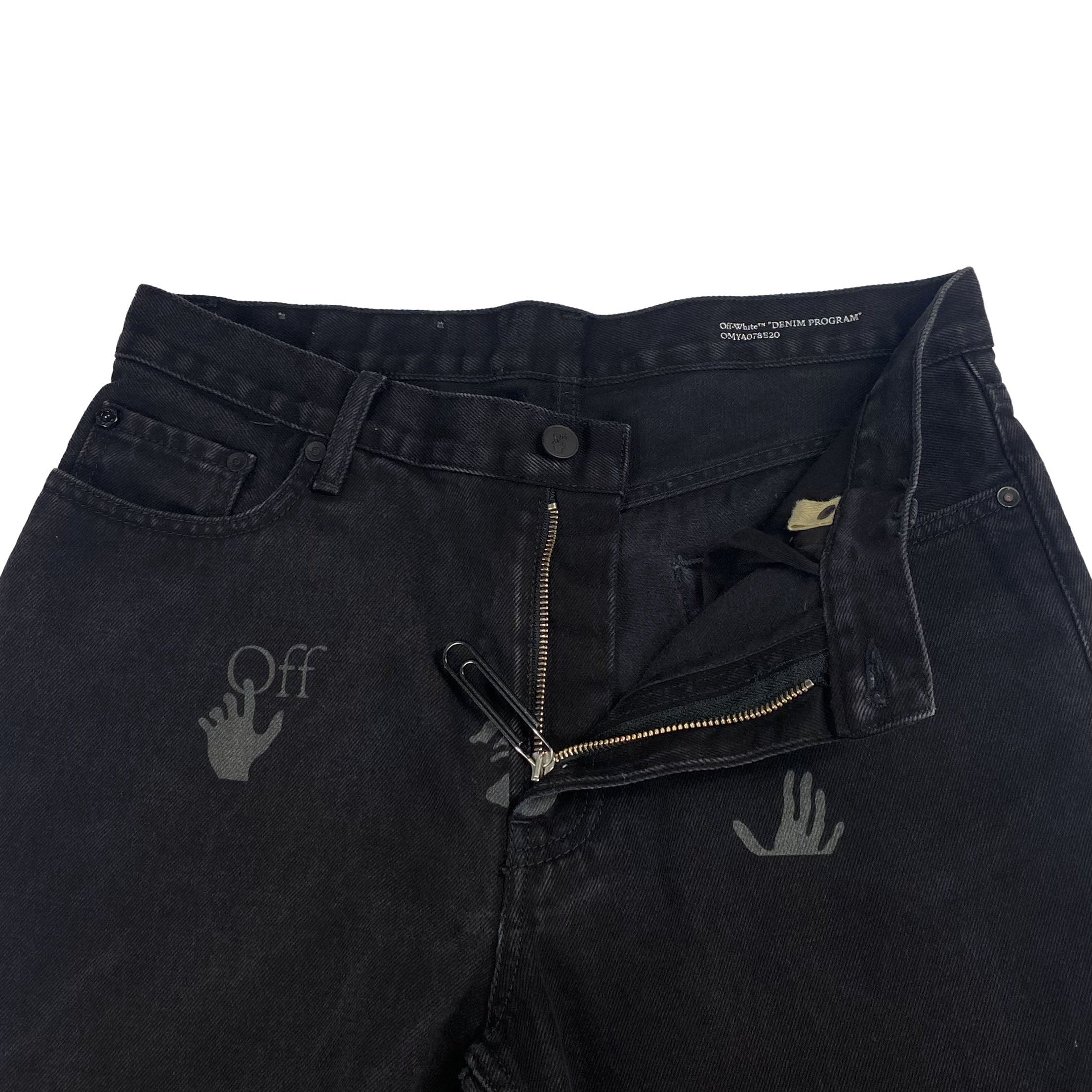 Jean noir Off-White