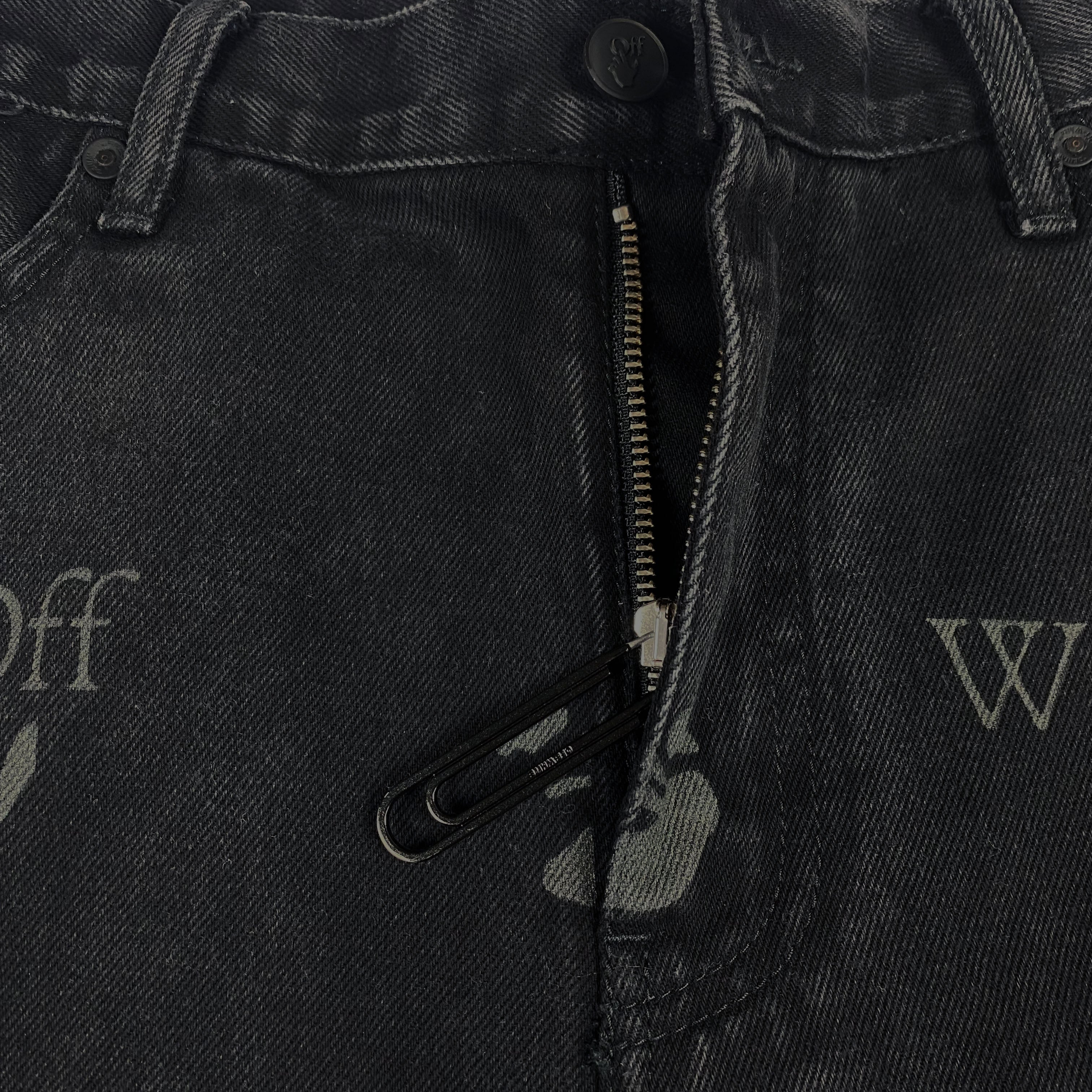 Jean noir Off-White