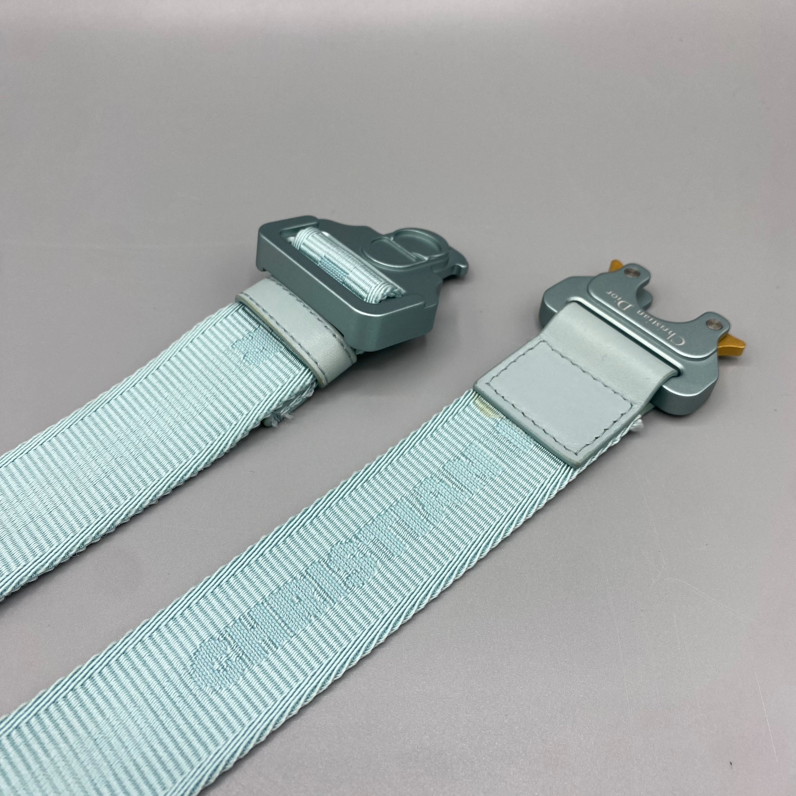 Saddle bag bleu turquoise Dior x ERL