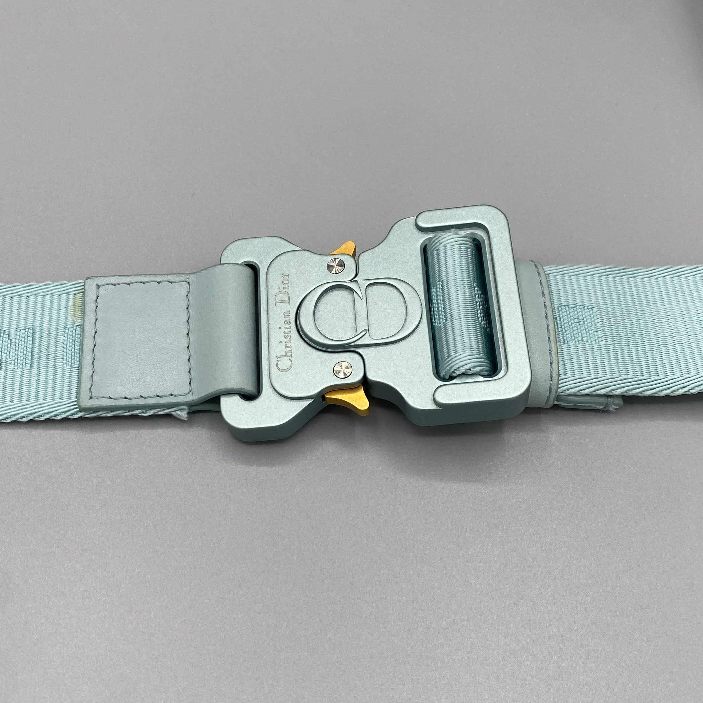 Saddle bag bleu turquoise Dior x ERL