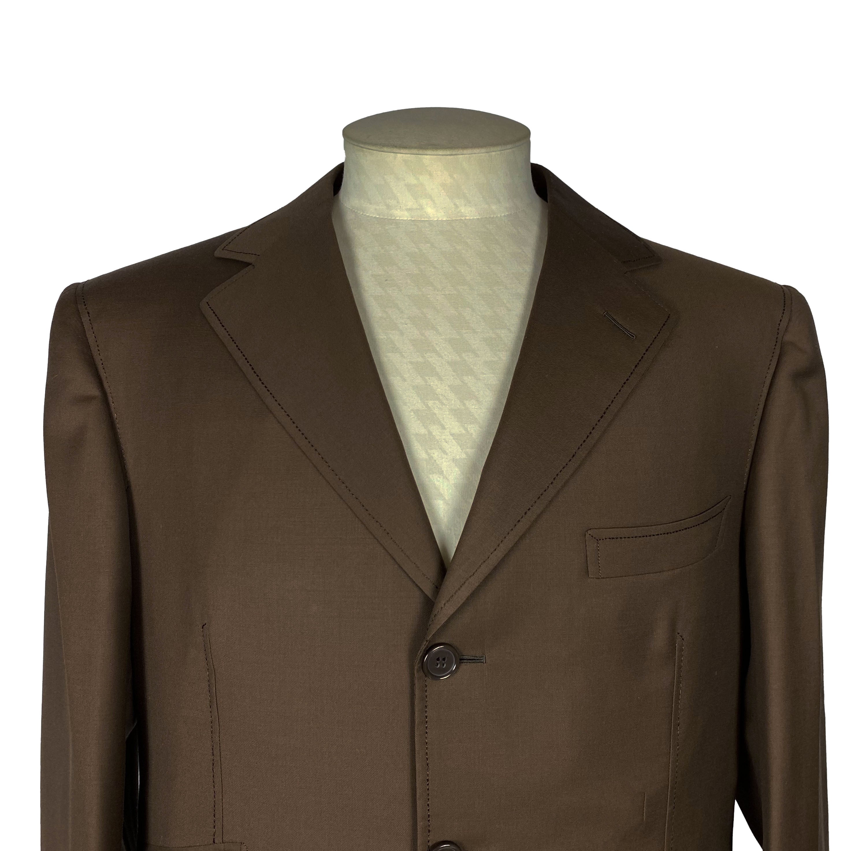 Costume marron GAETANO ALOISIO