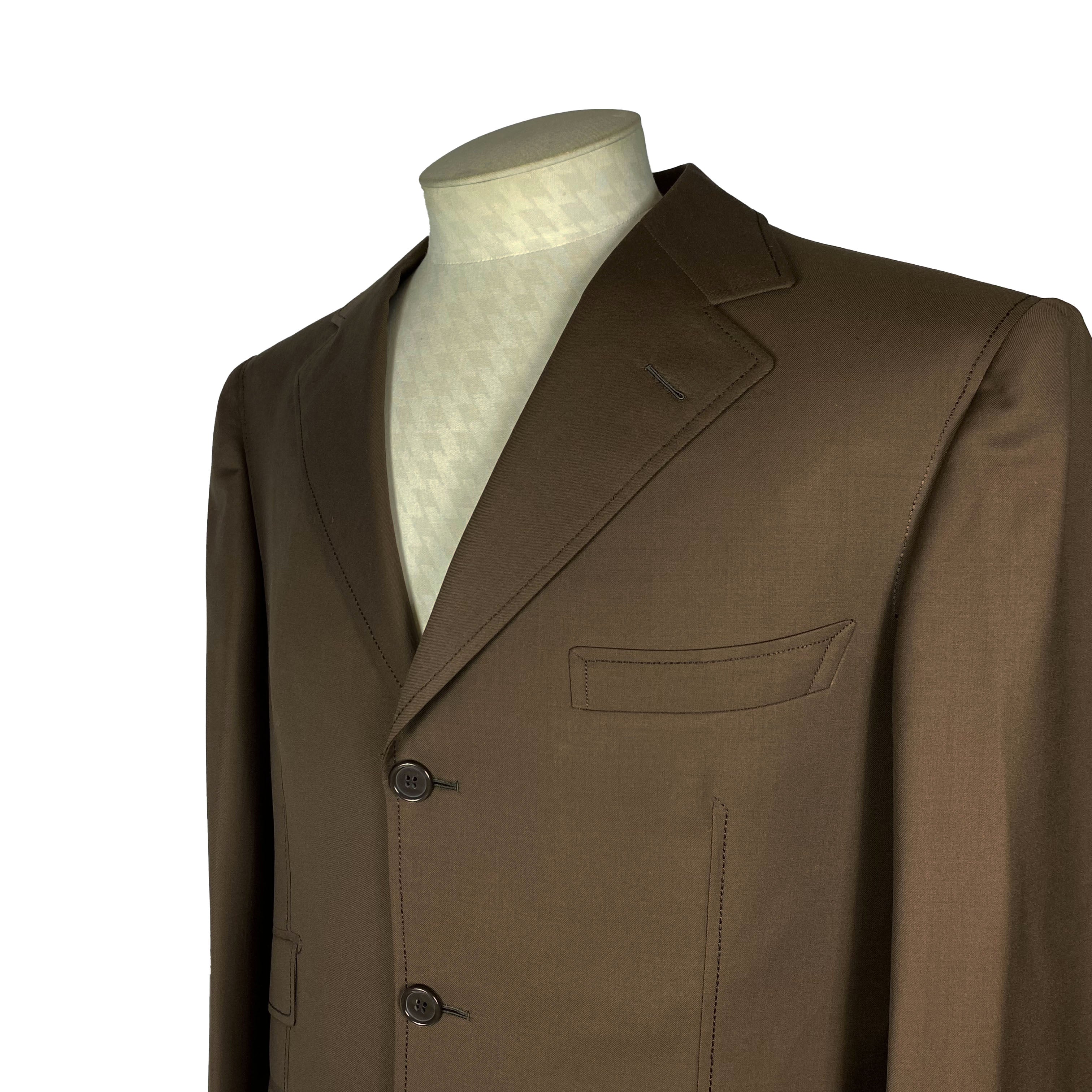 Costume marron GAETANO ALOISIO