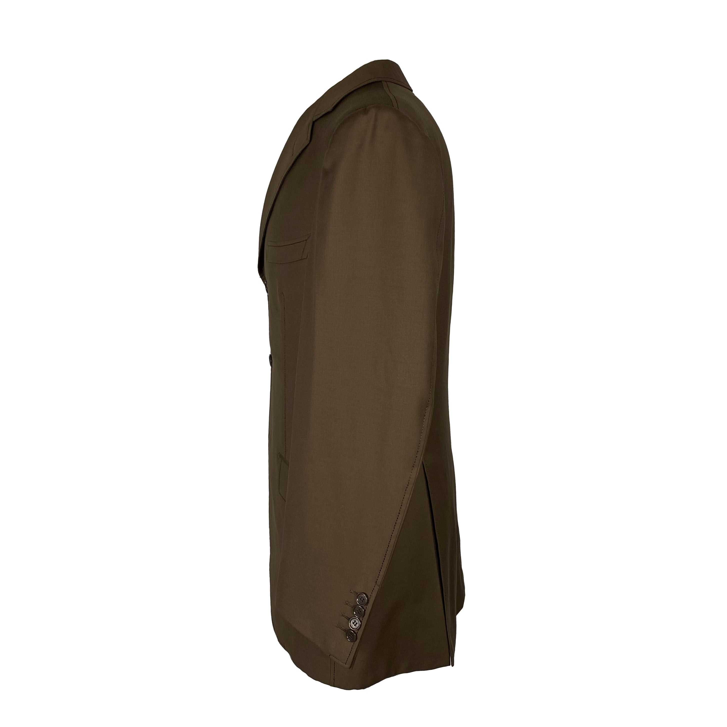 Costume marron GAETANO ALOISIO