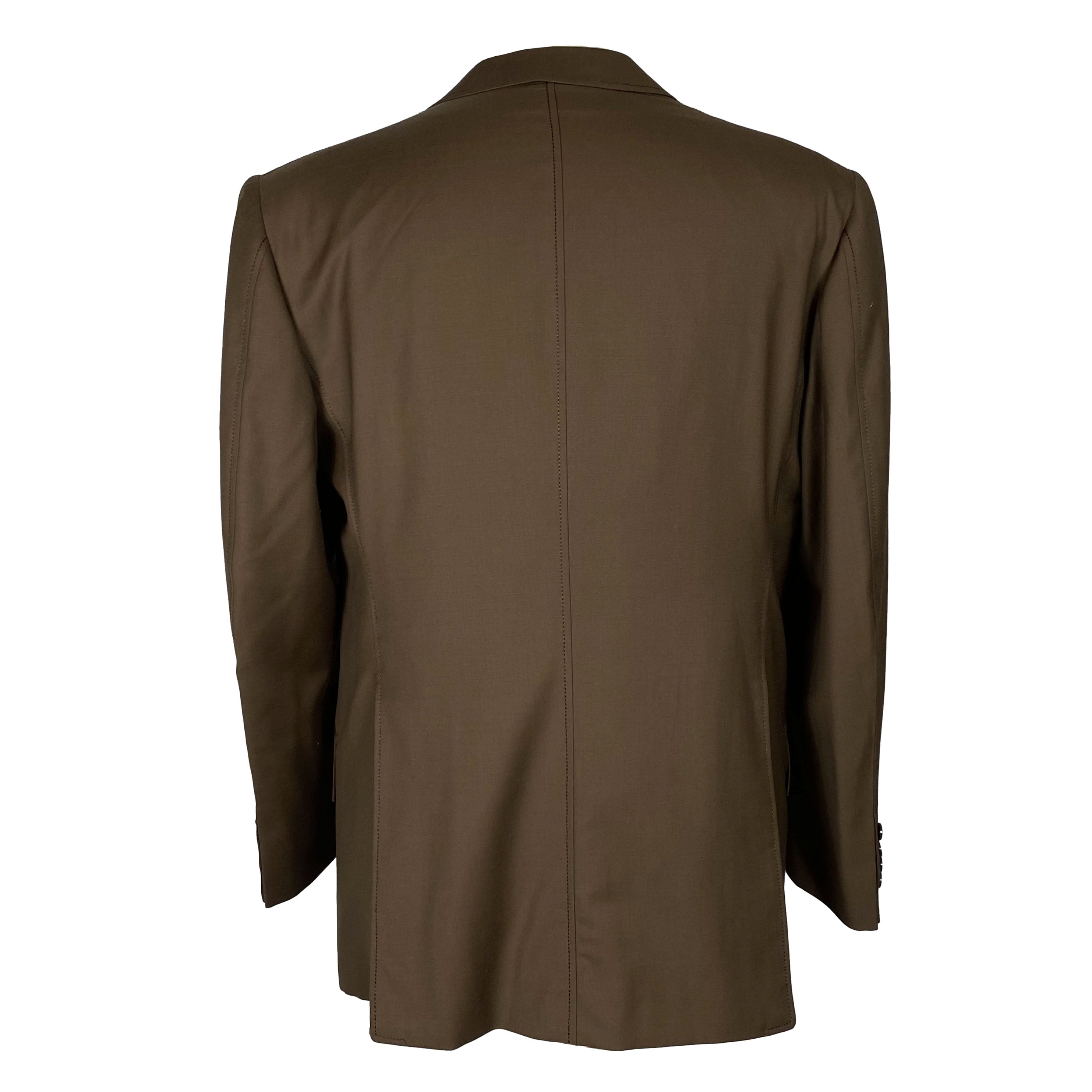 Costume marron GAETANO ALOISIO