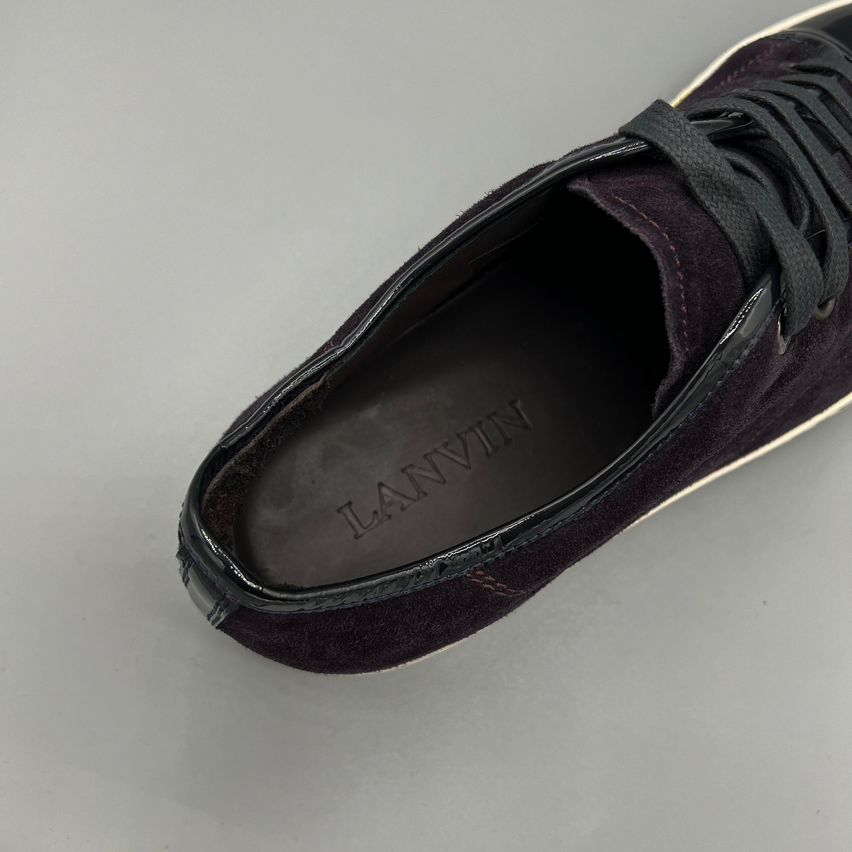 Baskets violette Lanvin