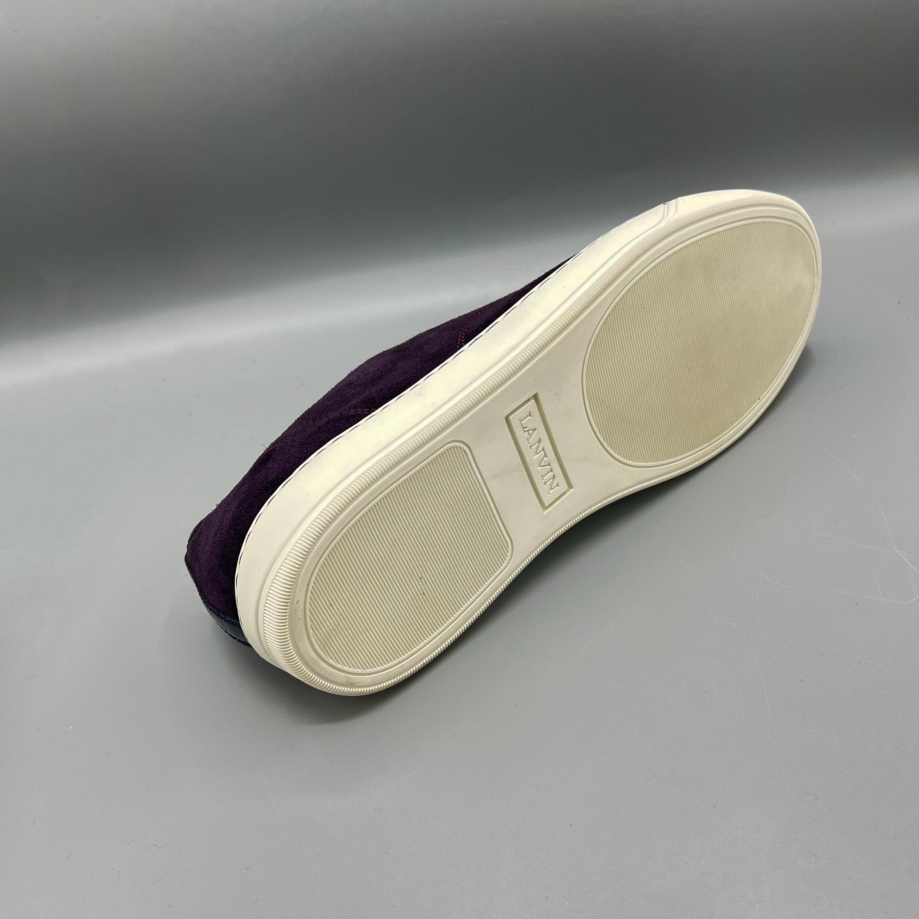 Baskets violette Lanvin
