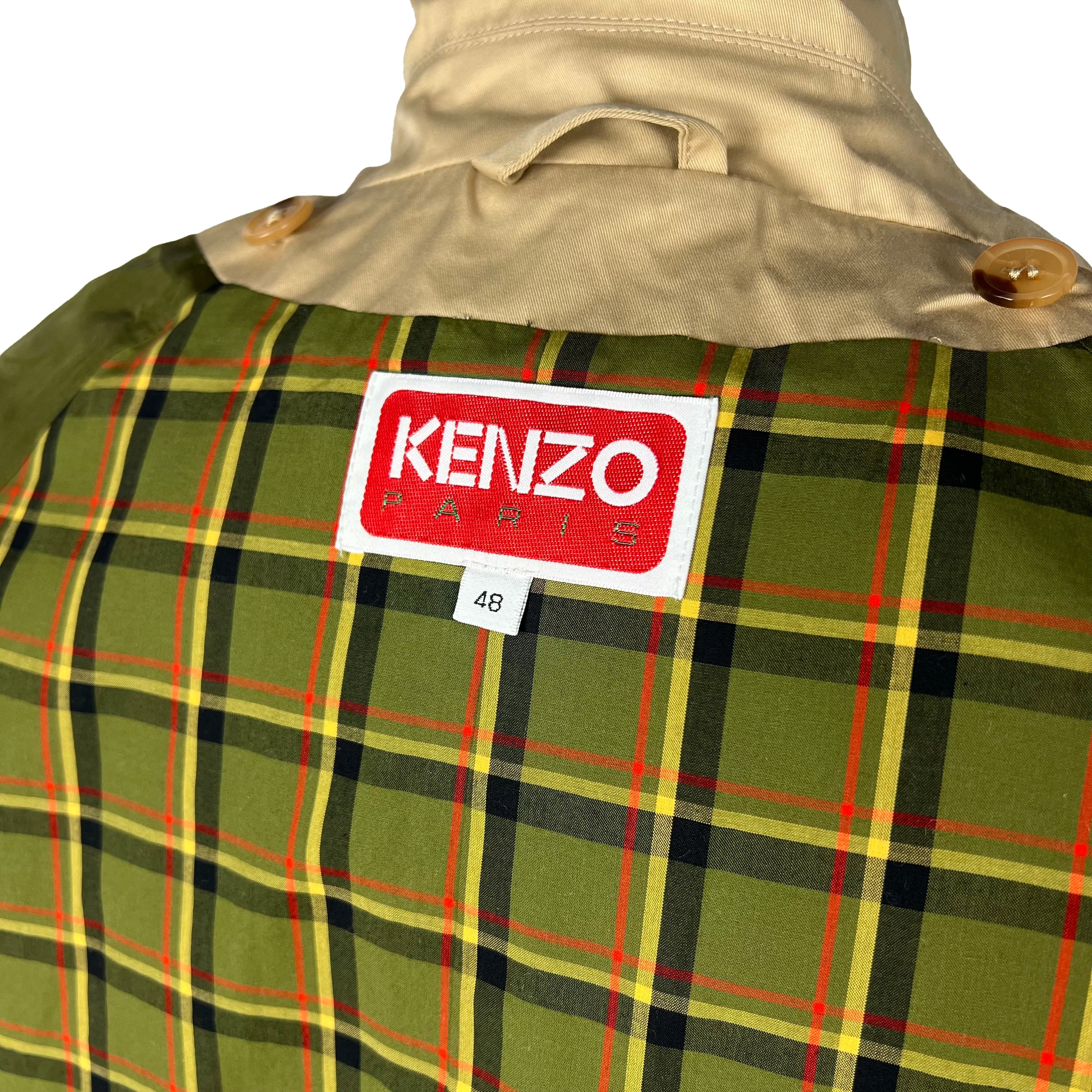 Trench raglan doublé Kenzo