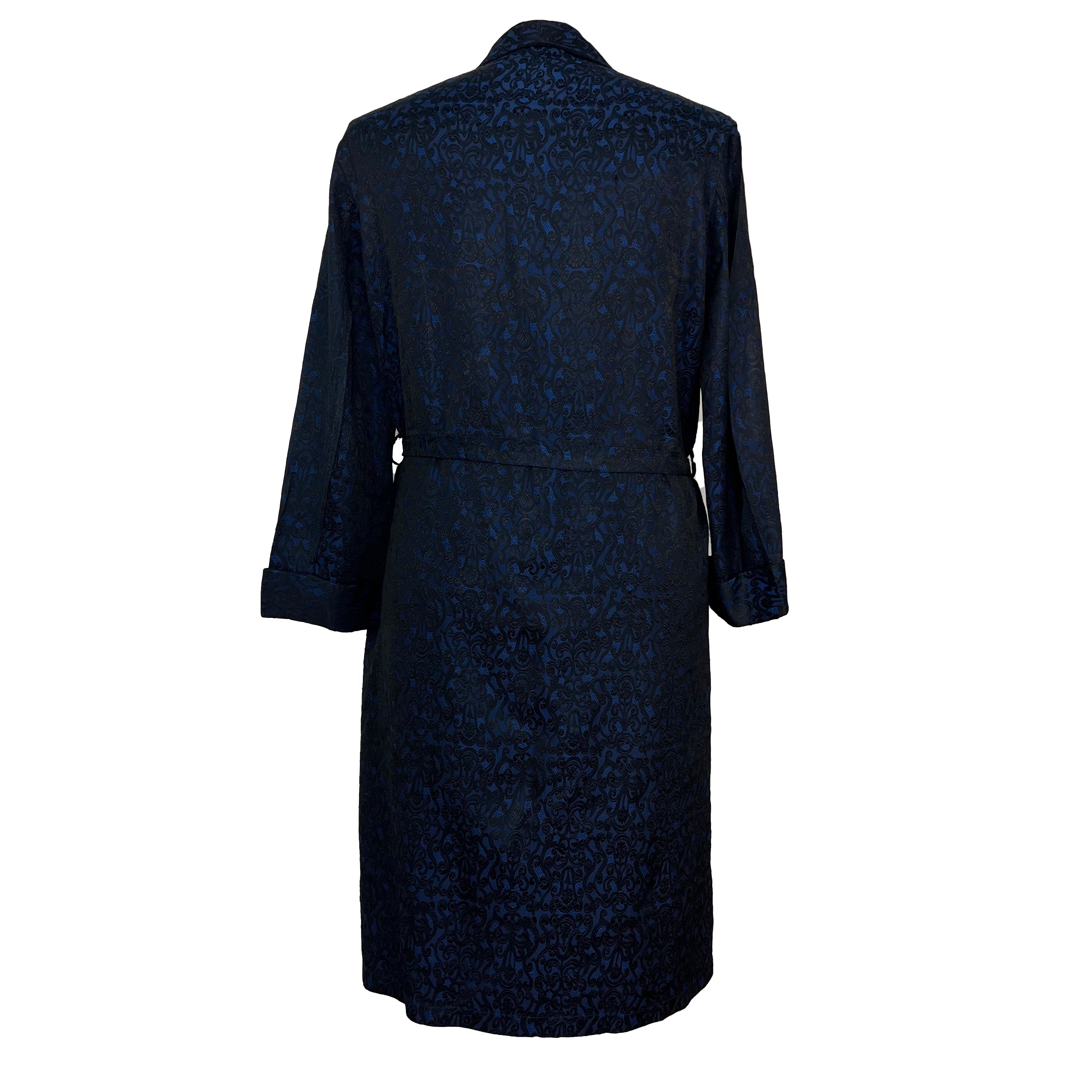 Peignoir bleu vintage