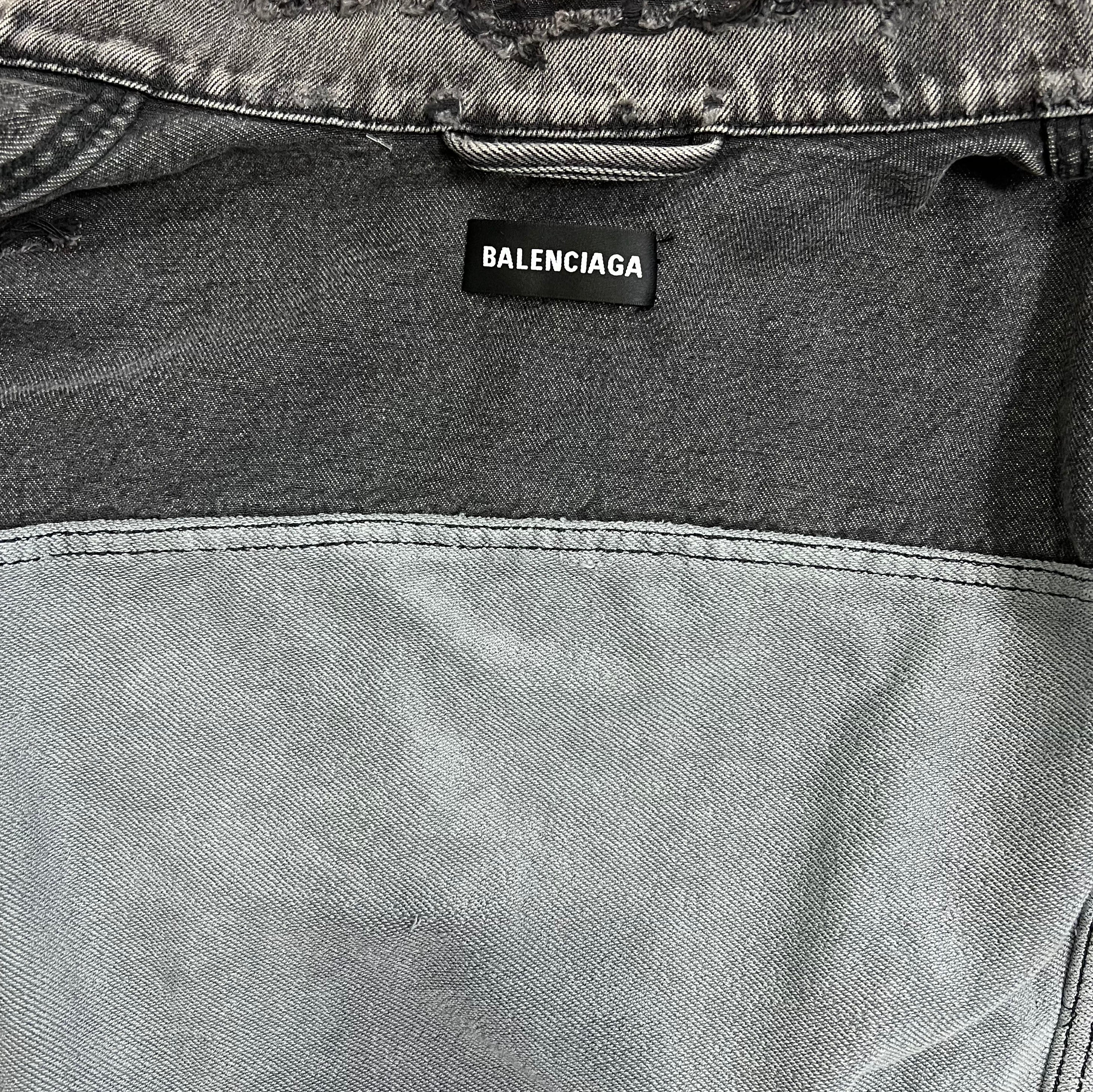Blouson en jean Balenciaga