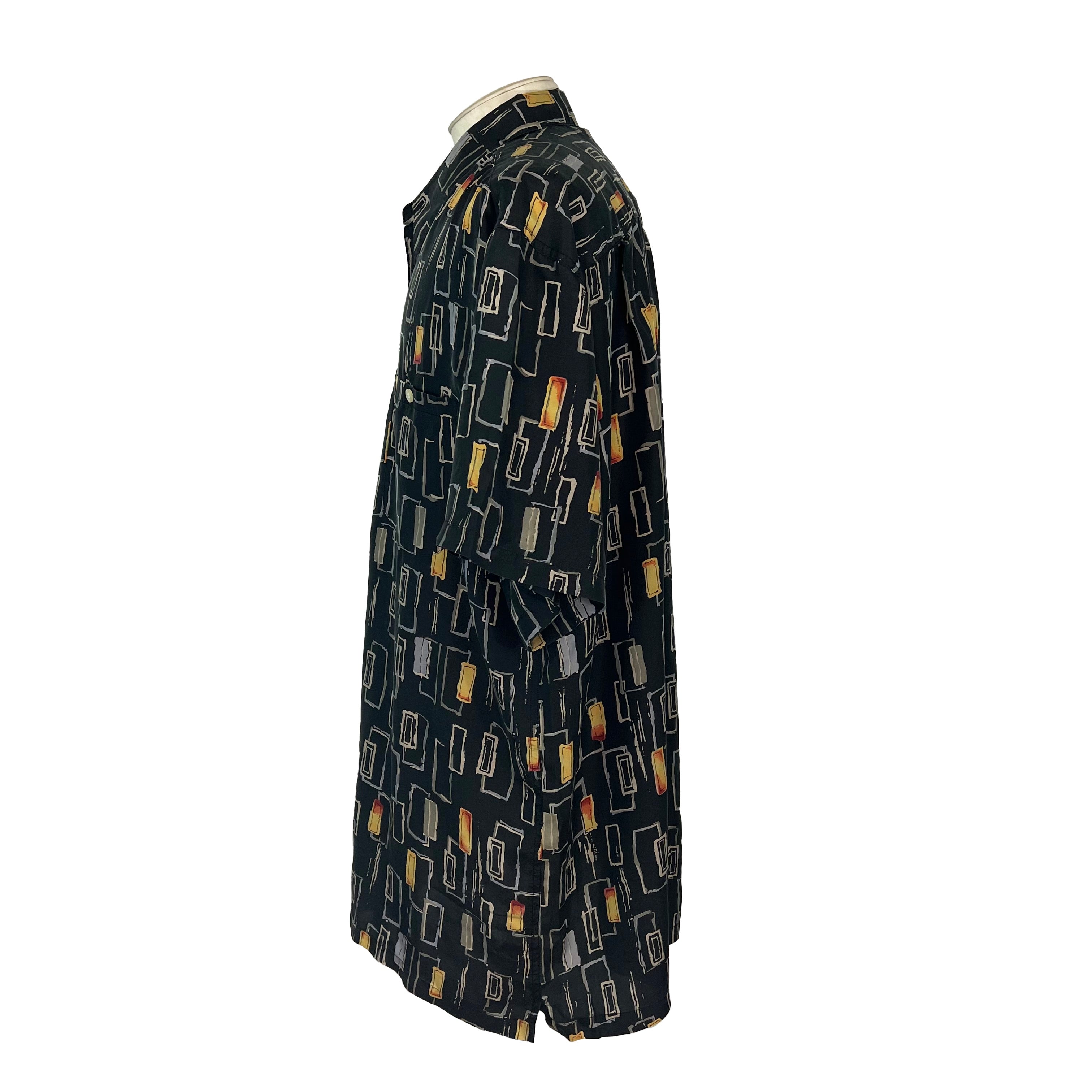 Chemise en soie à manches courtes