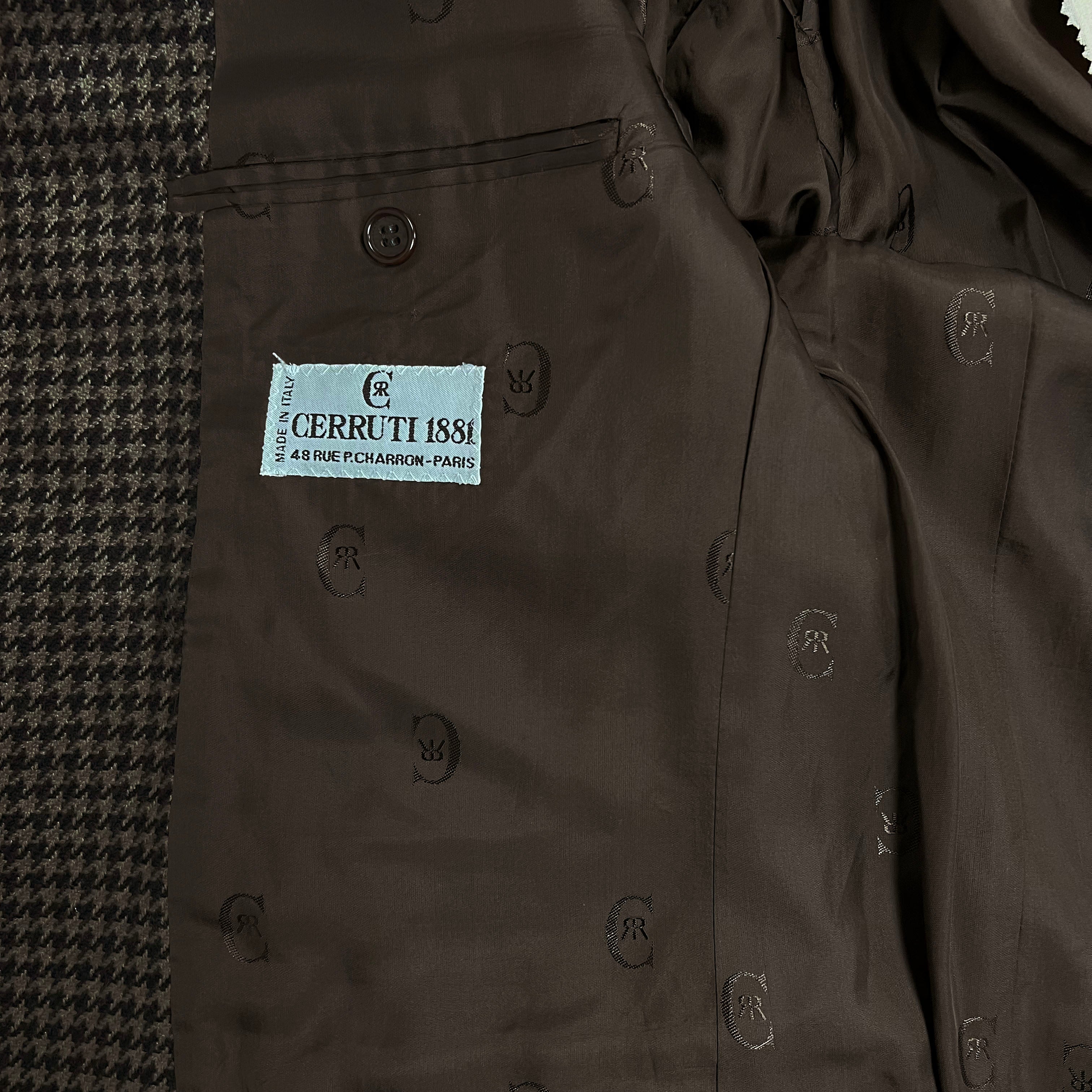 Veste à motif Cerruti