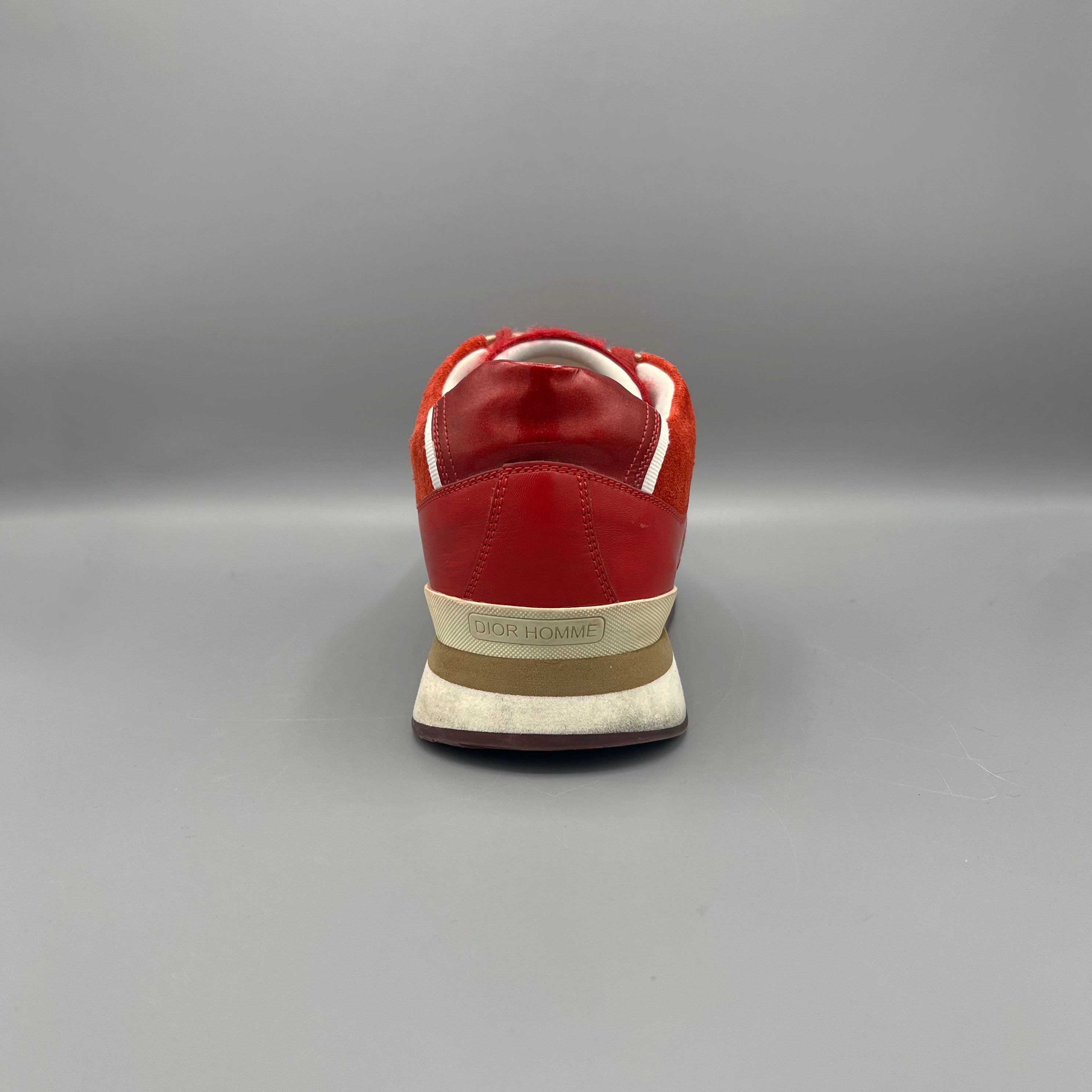 Sneakers rouges Dior Homme
