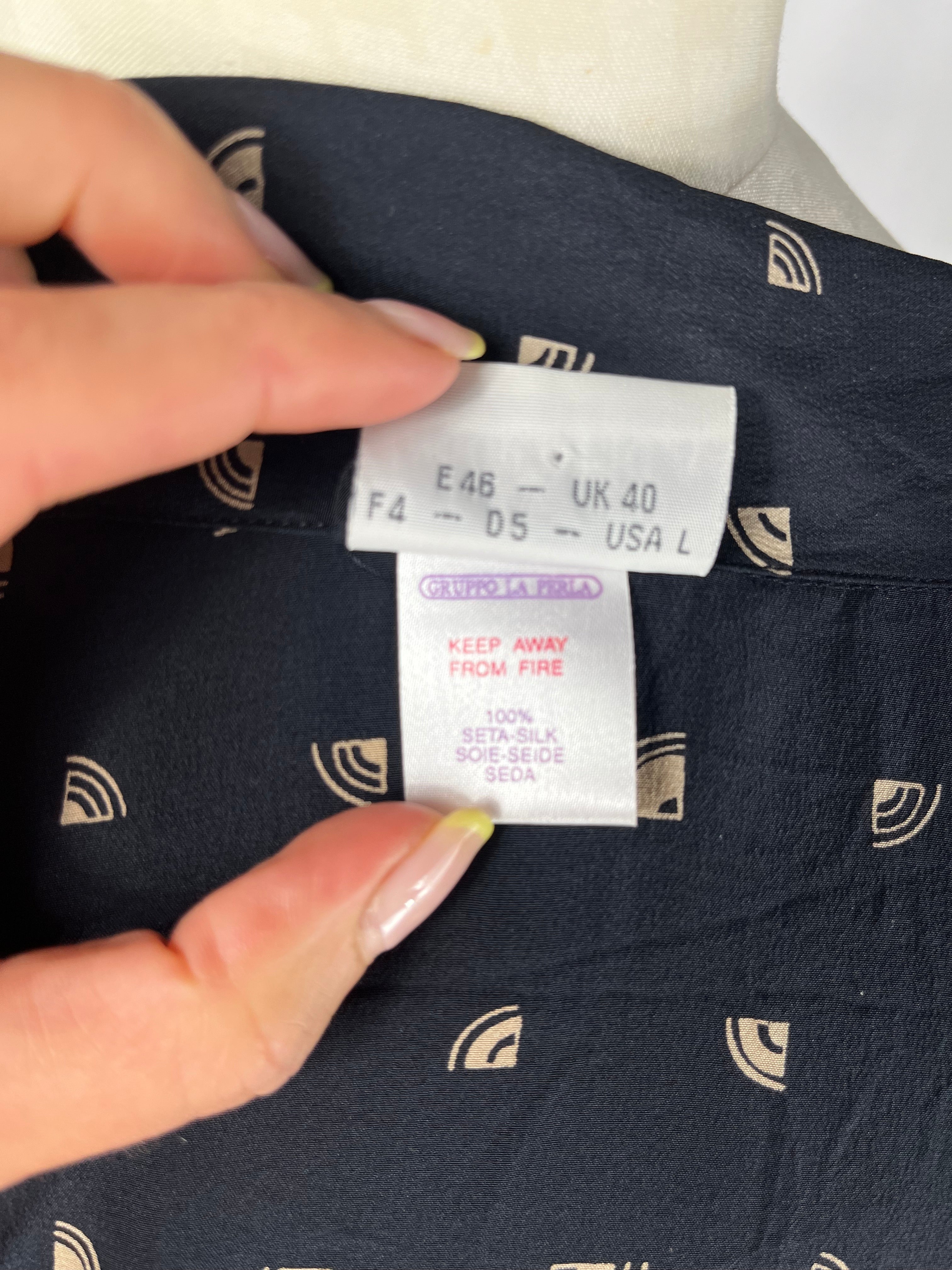 Pyjama soie Grigio Perla