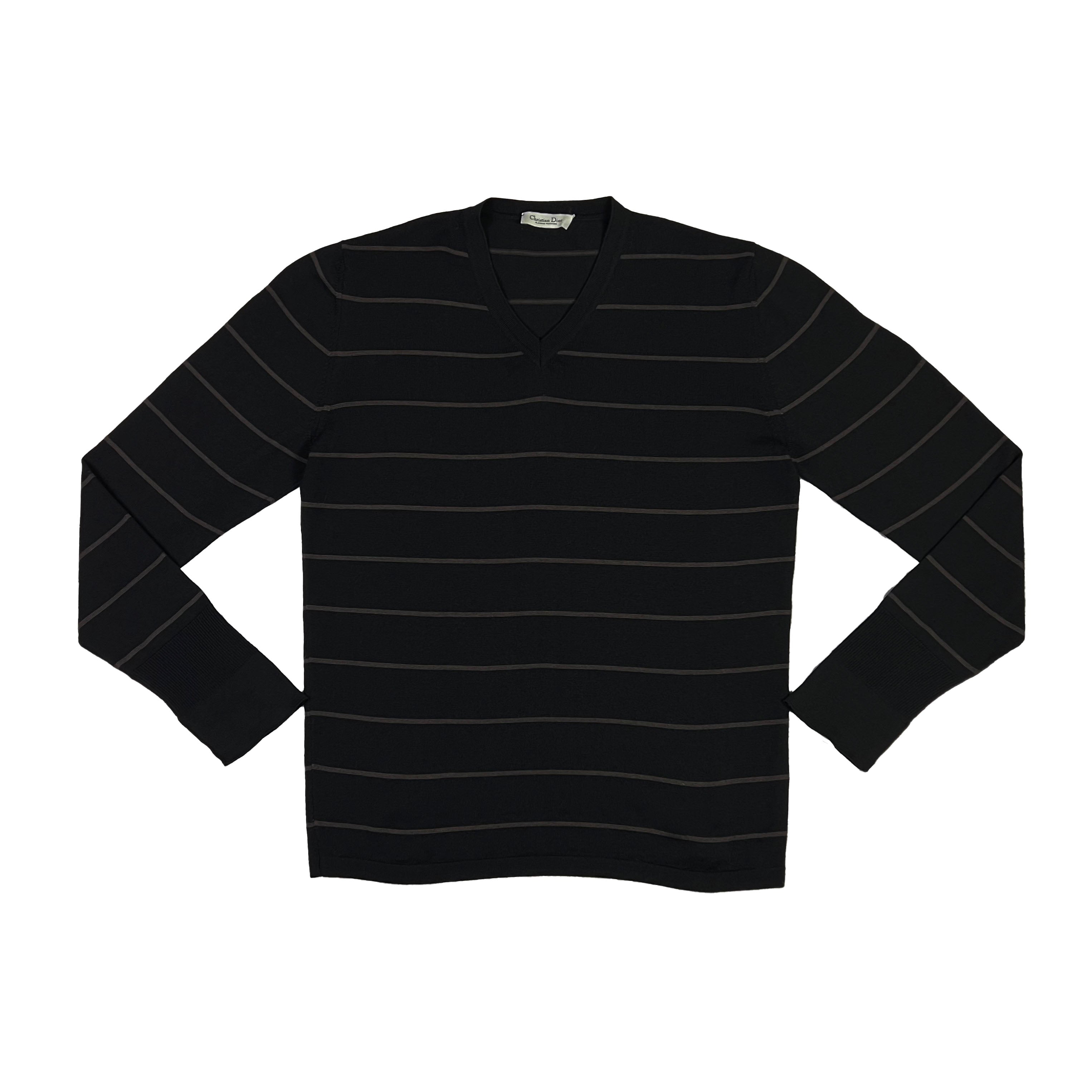 Pull rayé Christian Dior