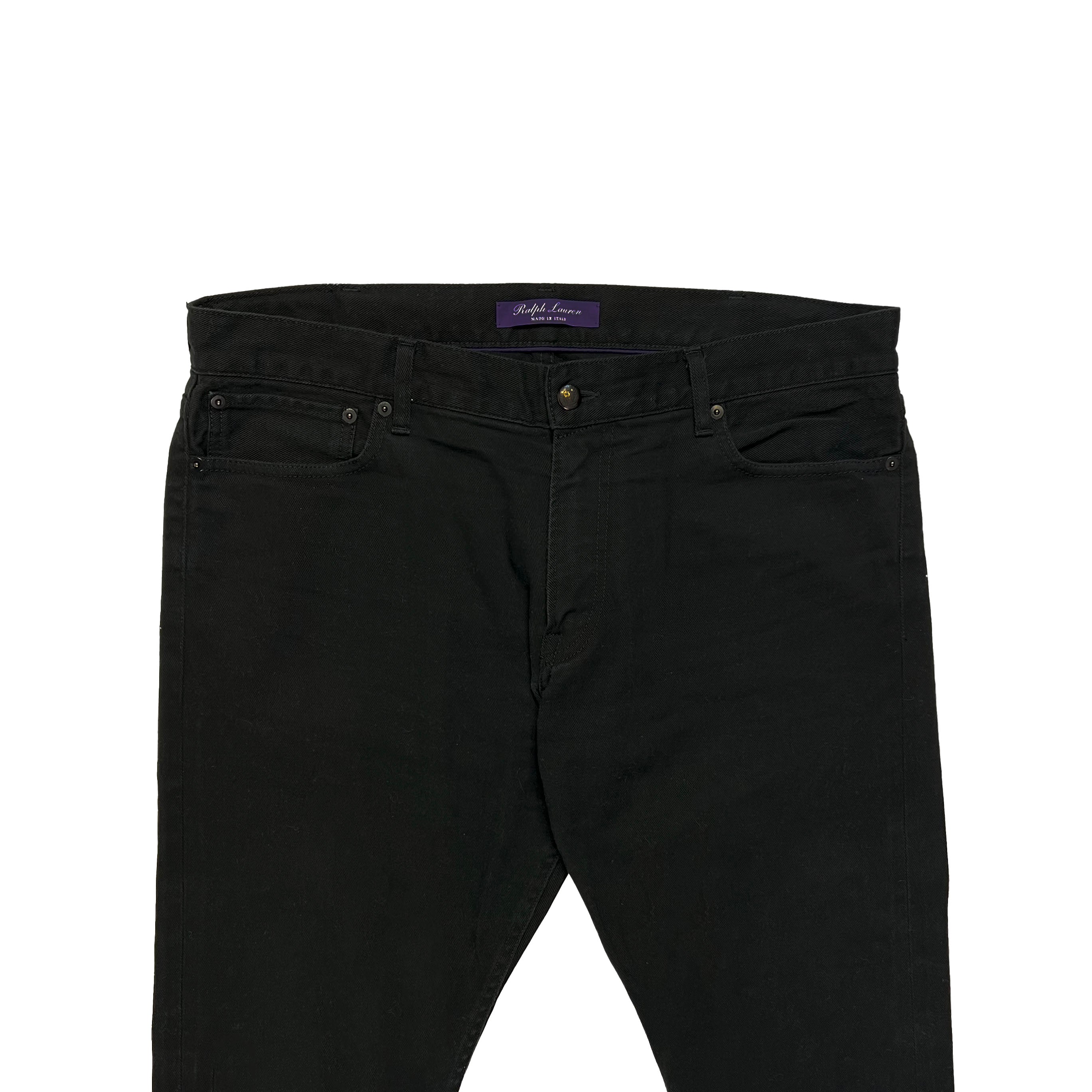 Ralph Lauren Purple Label Black Jeans
