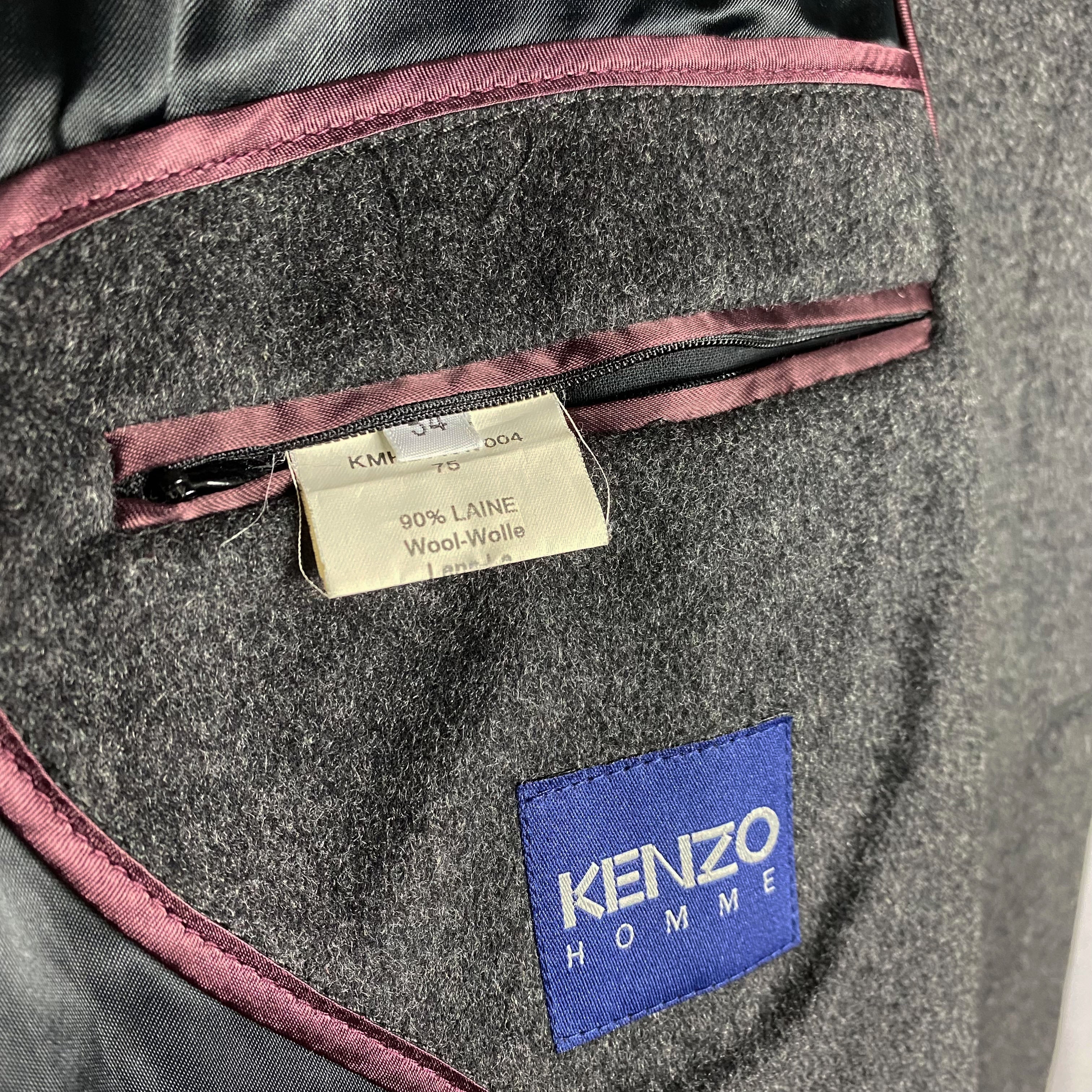 Manteau droit Kenzo