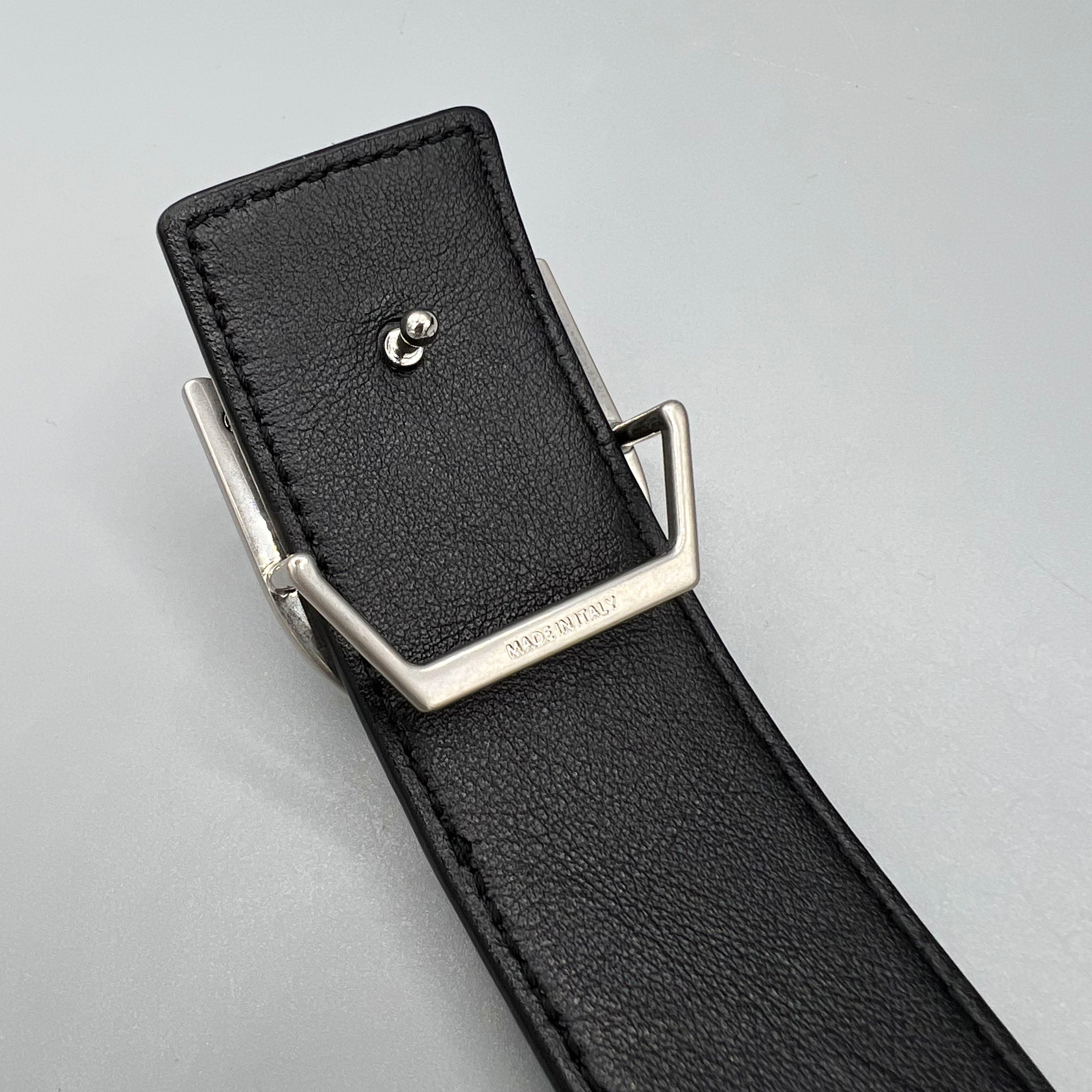 Ceinture noire Dior