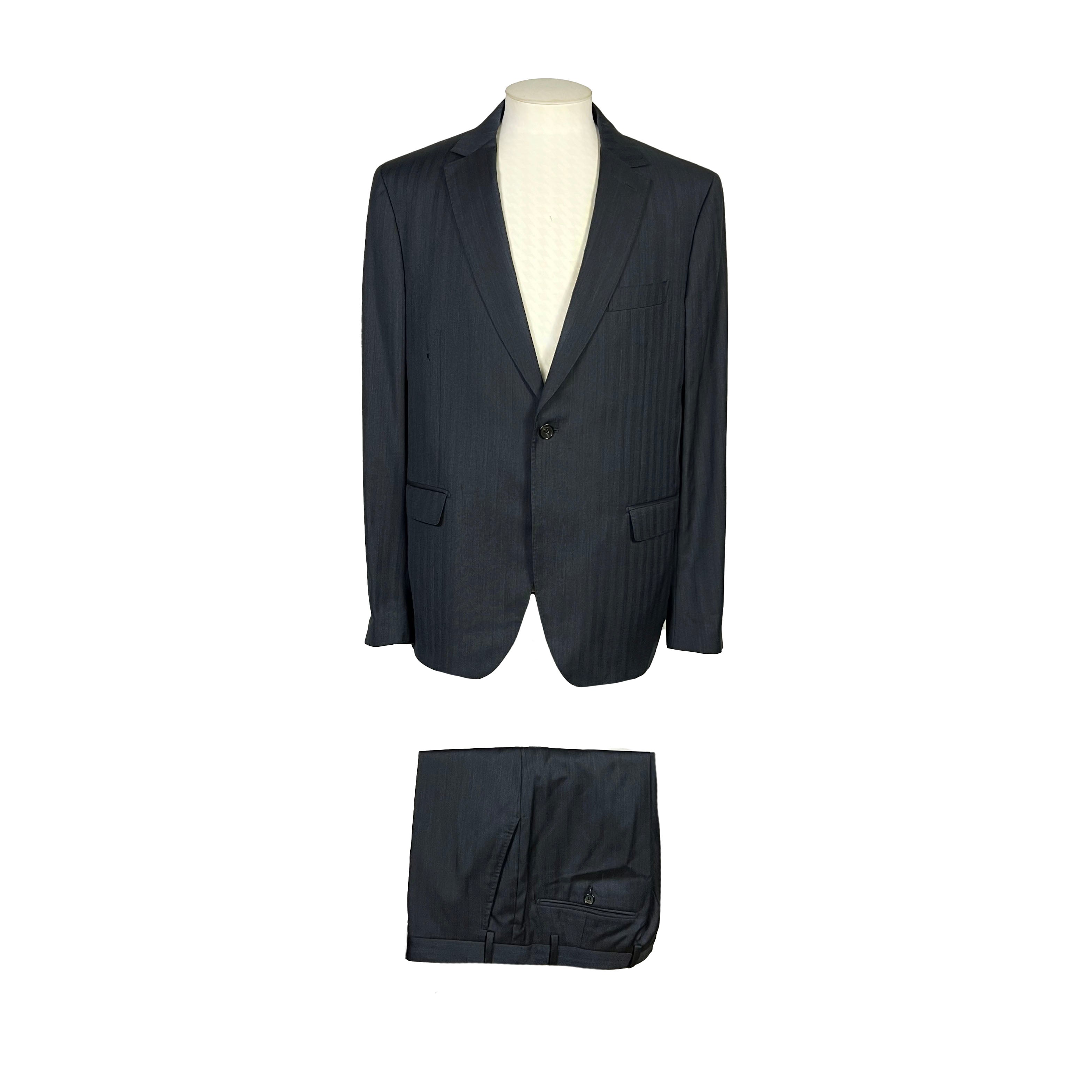 Ferragamo pinstripe suit