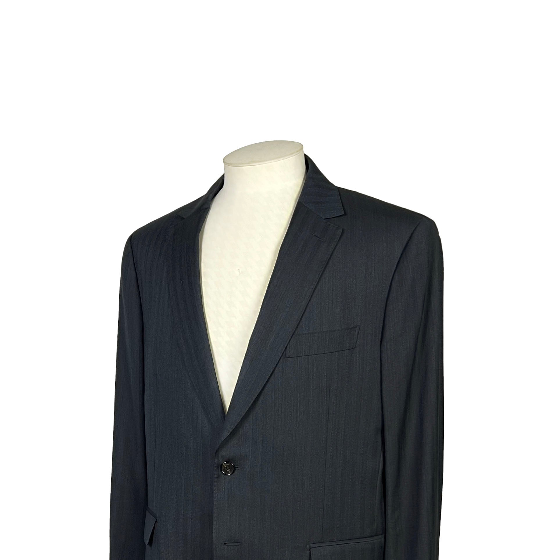 Ferragamo pinstripe suit
