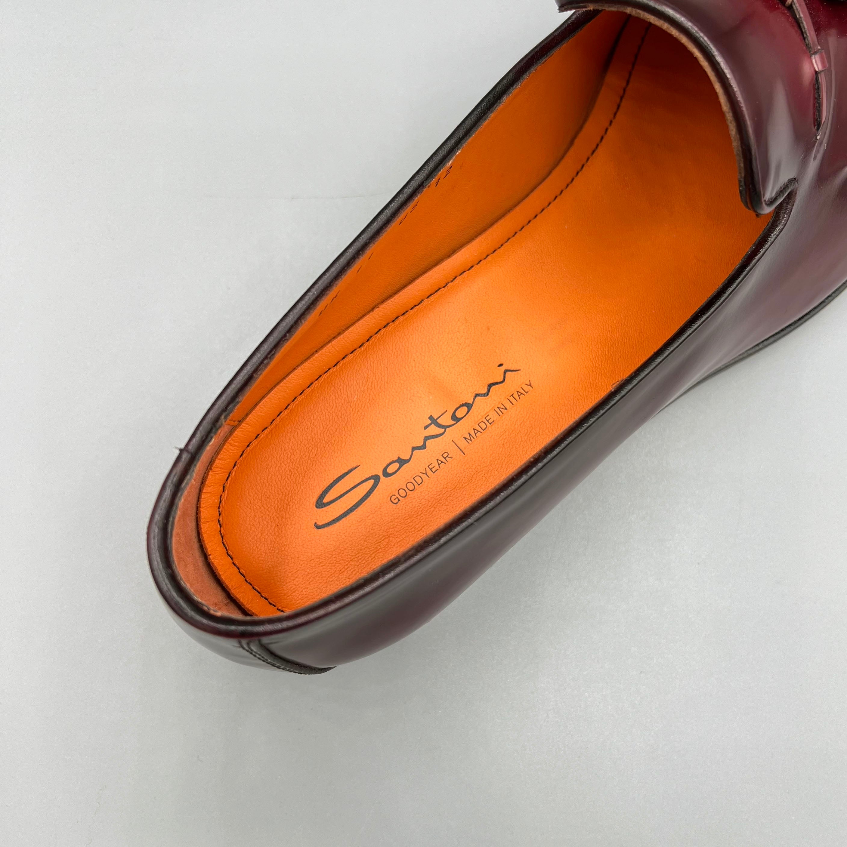 Mocassins à pampilles Santoni