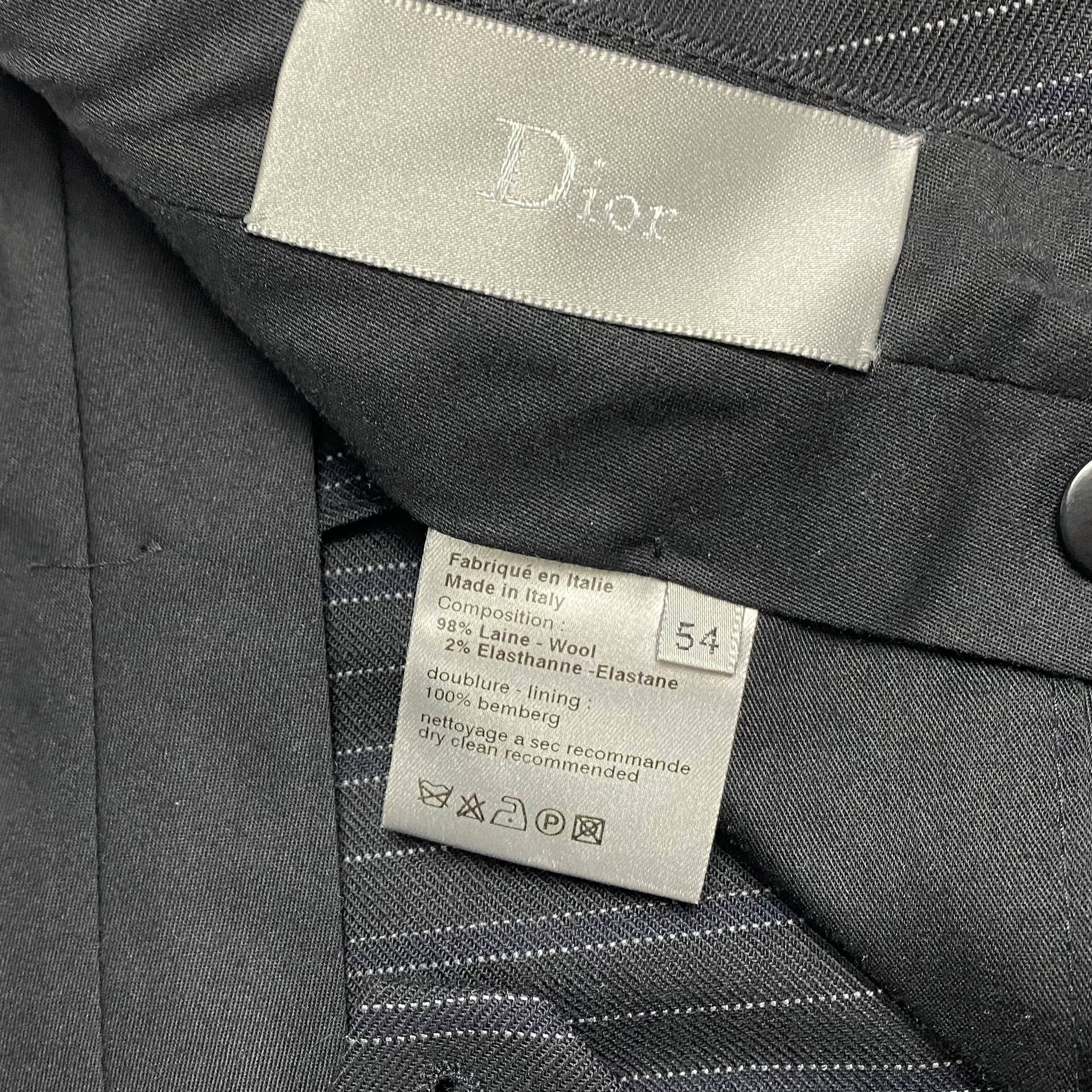 Costume à rayures Dior