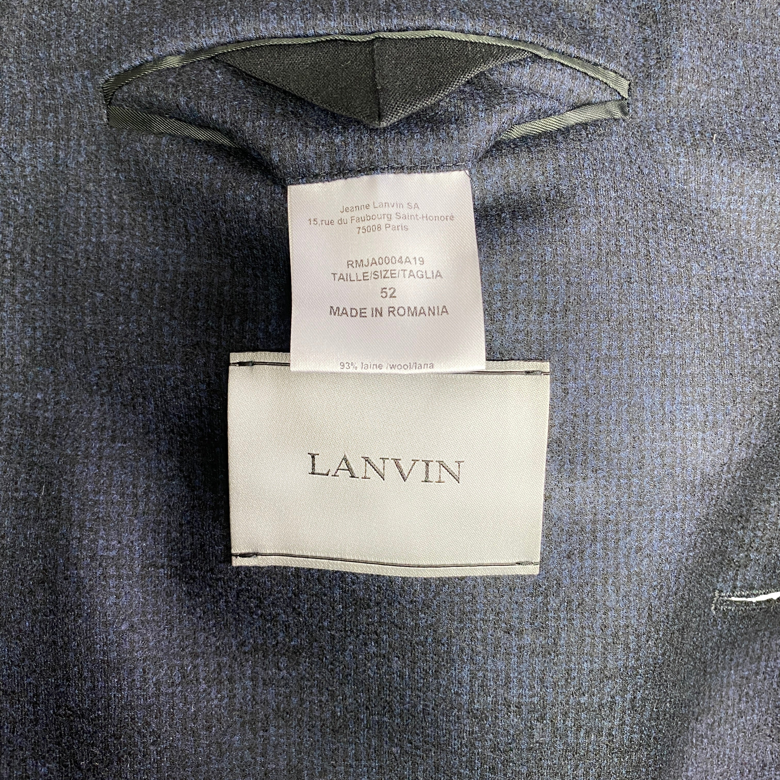 Veste bleu marine Lanvin