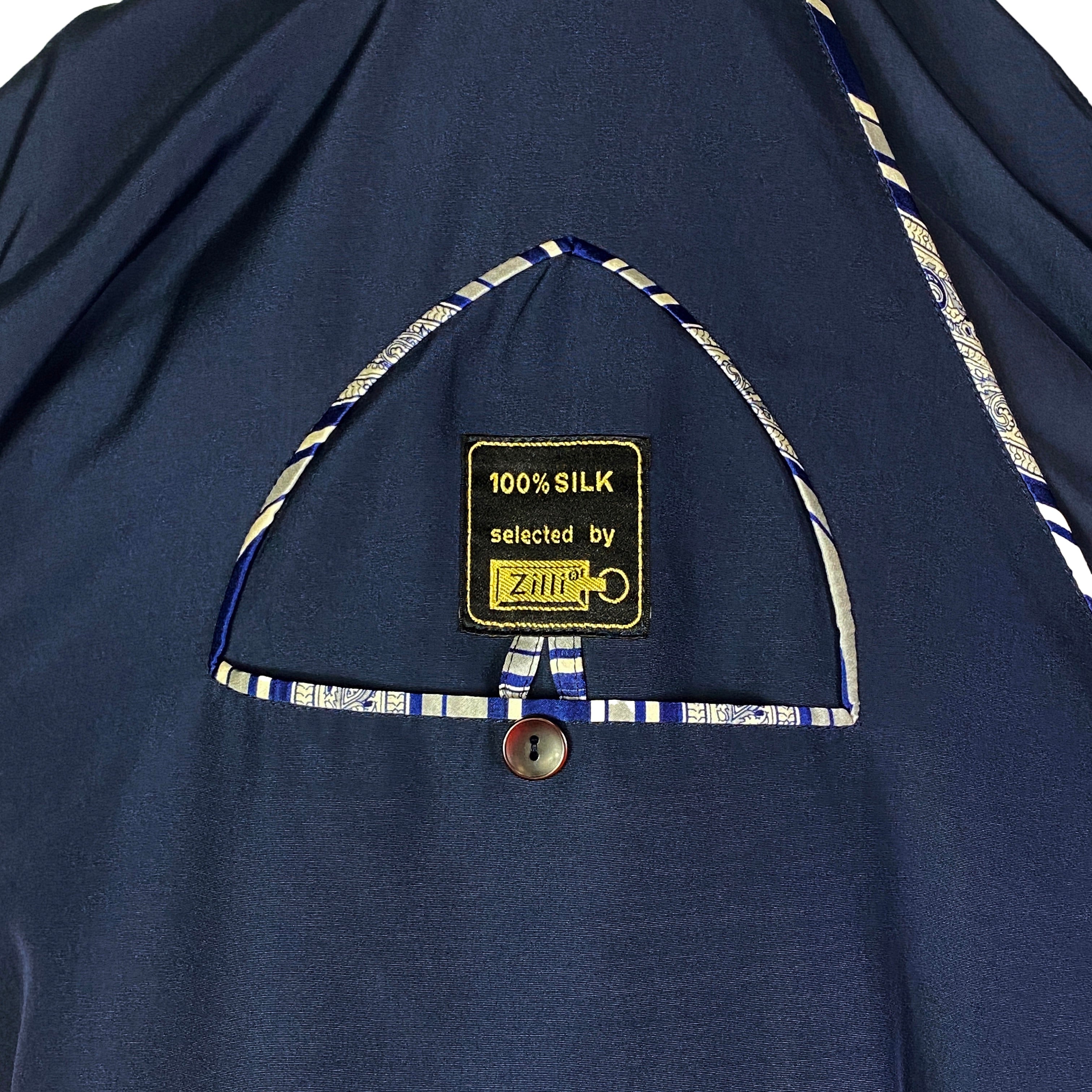 Trench bleu marine Zilli
