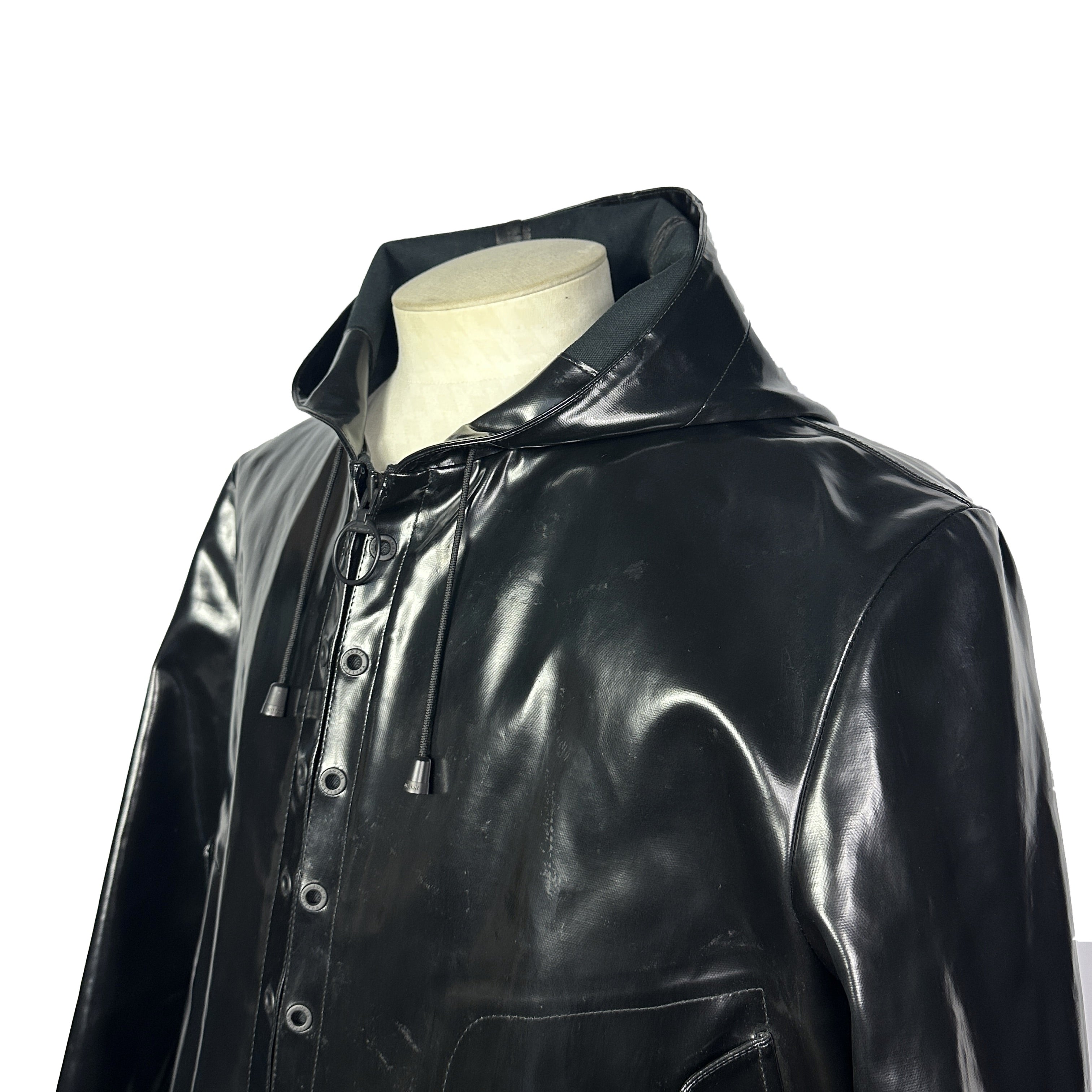 Parka en vinyl Louis Vuitton