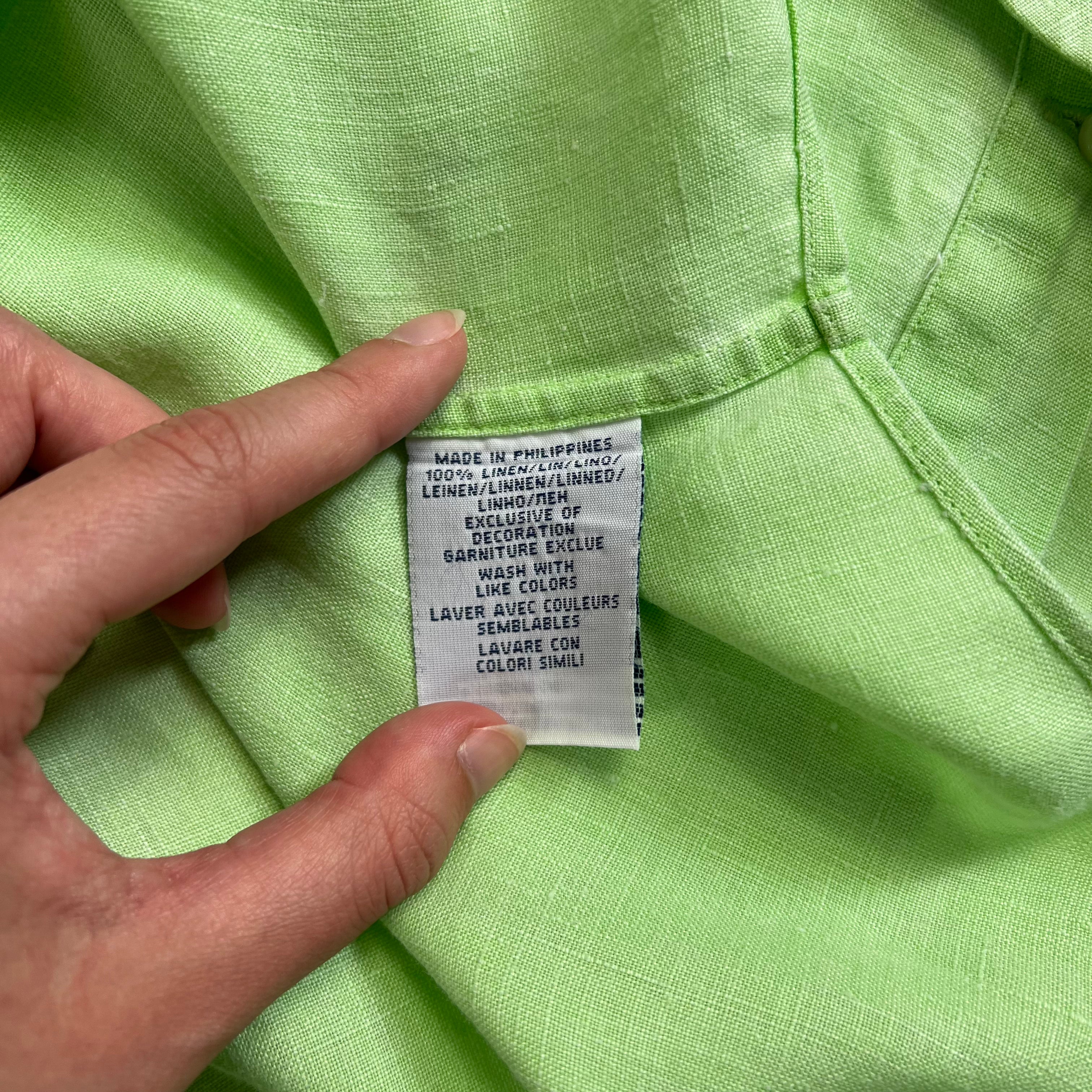 Chemise verte Polo Ralph Lauren