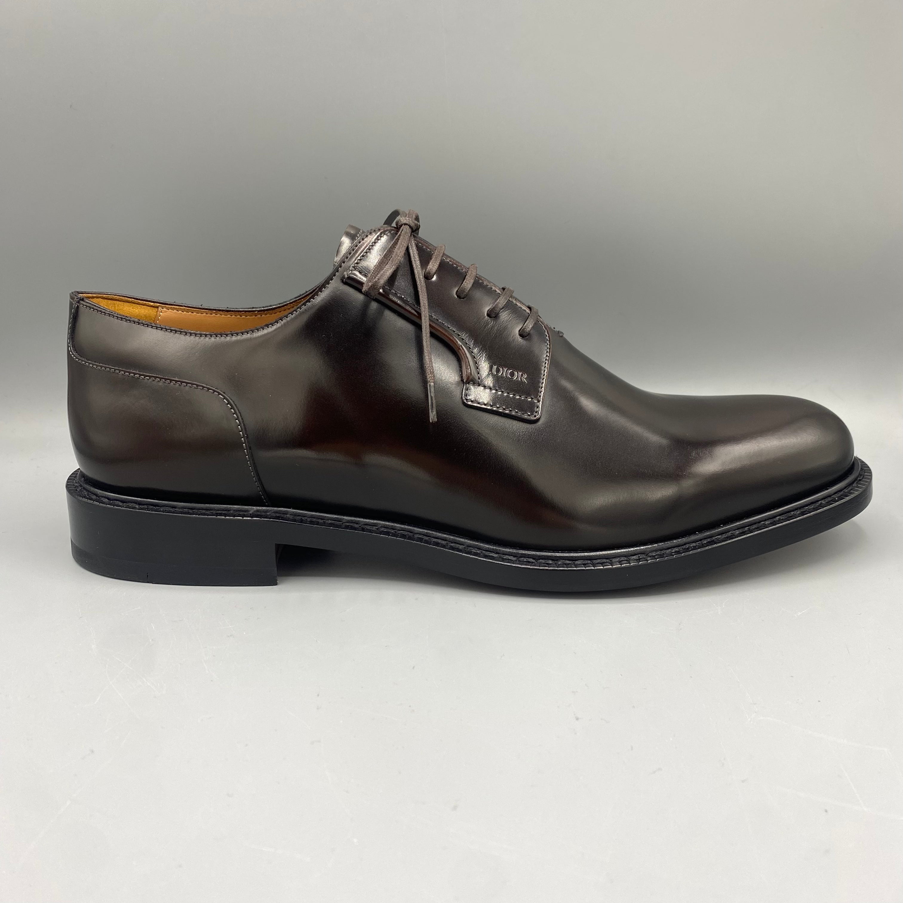 Dior brown derbies