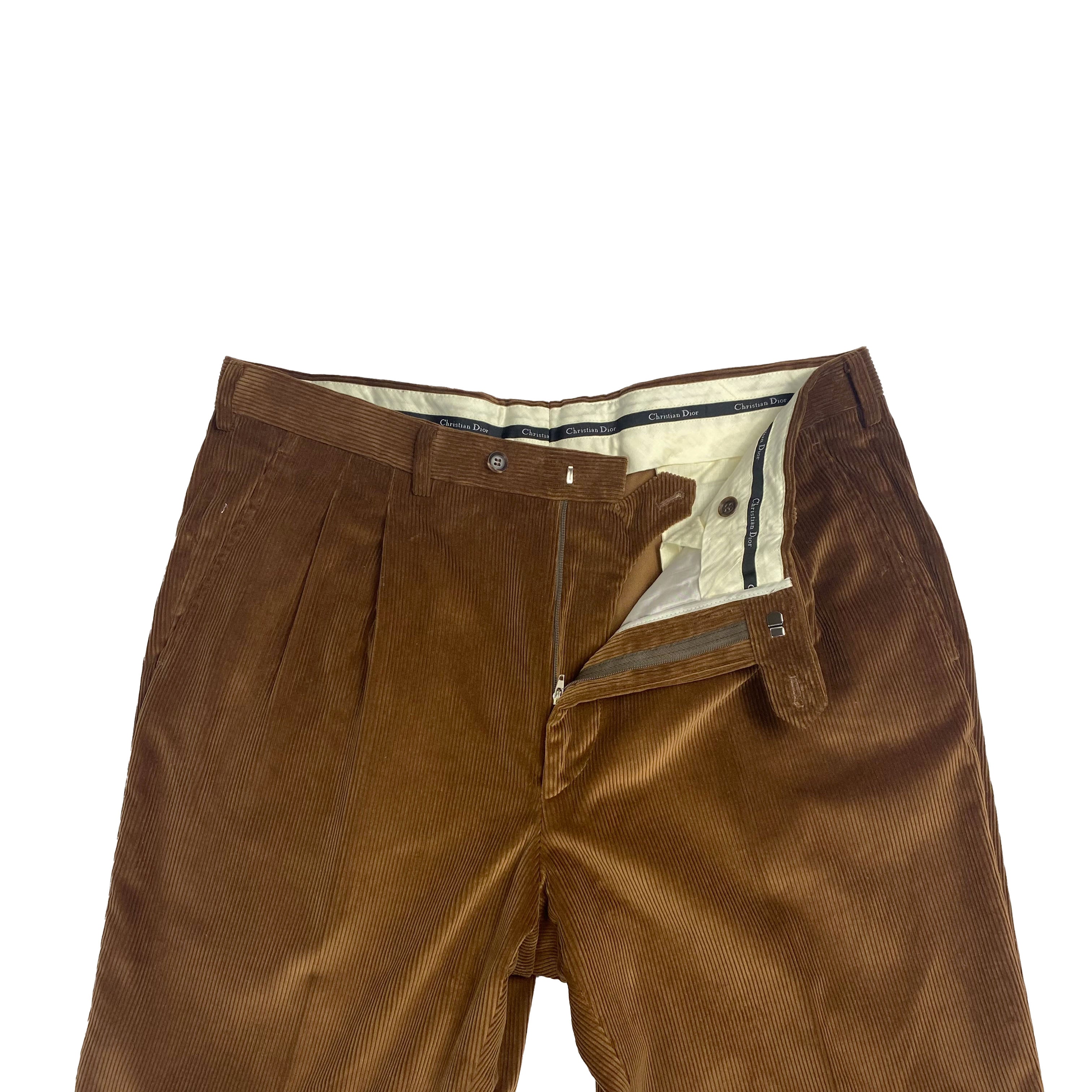 Pantalon velours Christian Dior